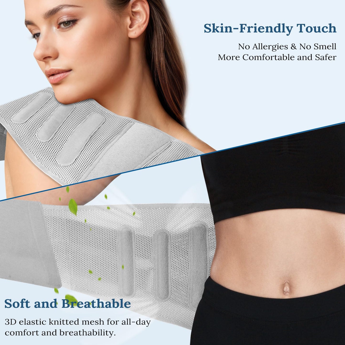 ITHW Back Brace for Lower Back Pain, Back Support Brace for Women and Men with Adjustable Strap, Lower Back Brace for Sciatica, Herniated Disc, Scoliosis (Medium)