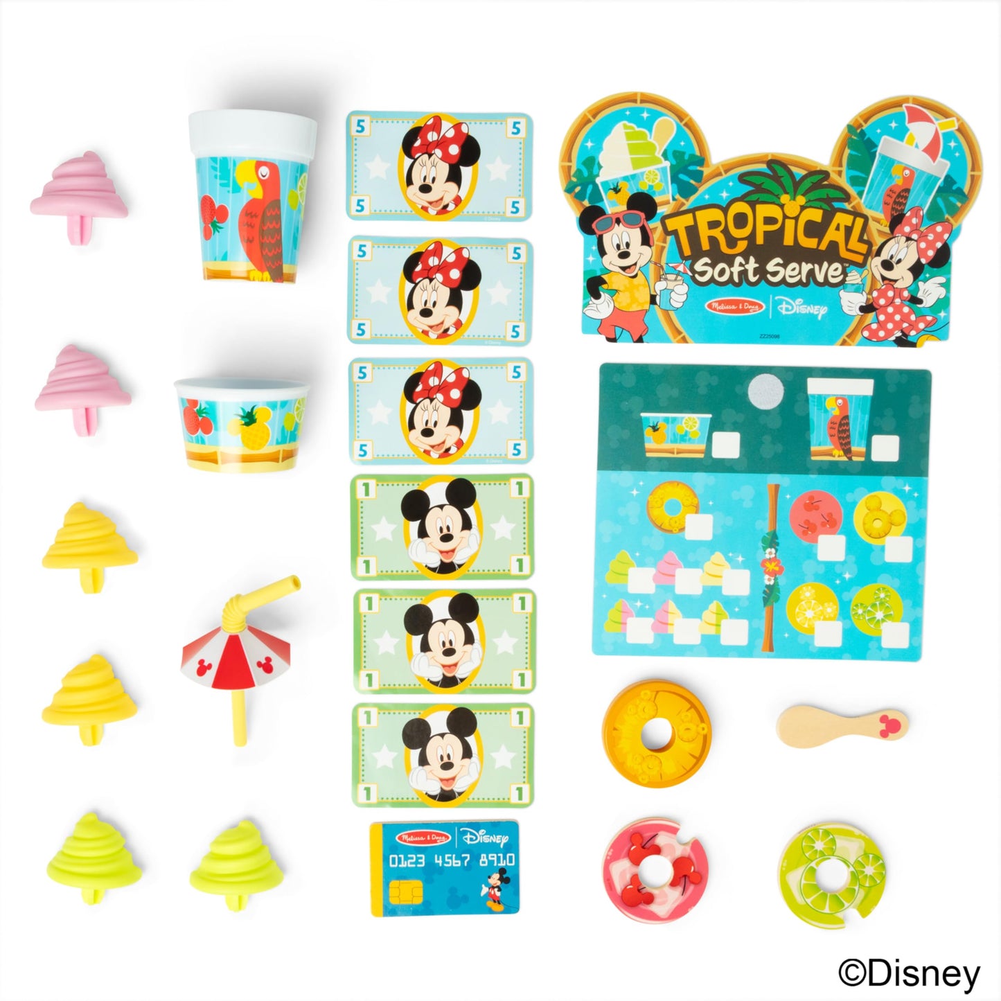 Melissa & Doug Mickey Tropical Soft Serve Playset
