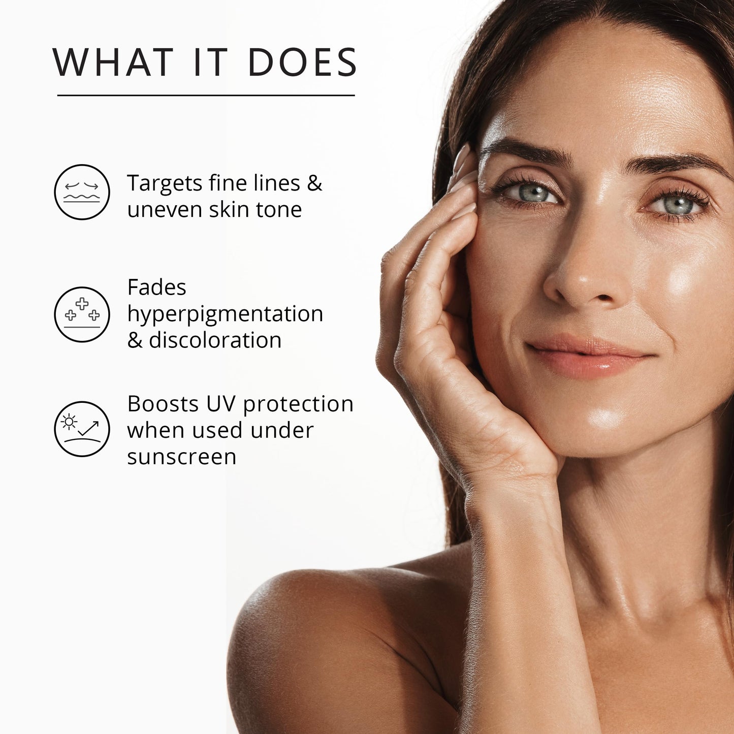 Asterwood Vitamin C Face Serum - with Hyaluronic Acid - Smoothing, Hydrating, Stimulates Collagen Production - Fragrance-Free - 8 Fl Oz