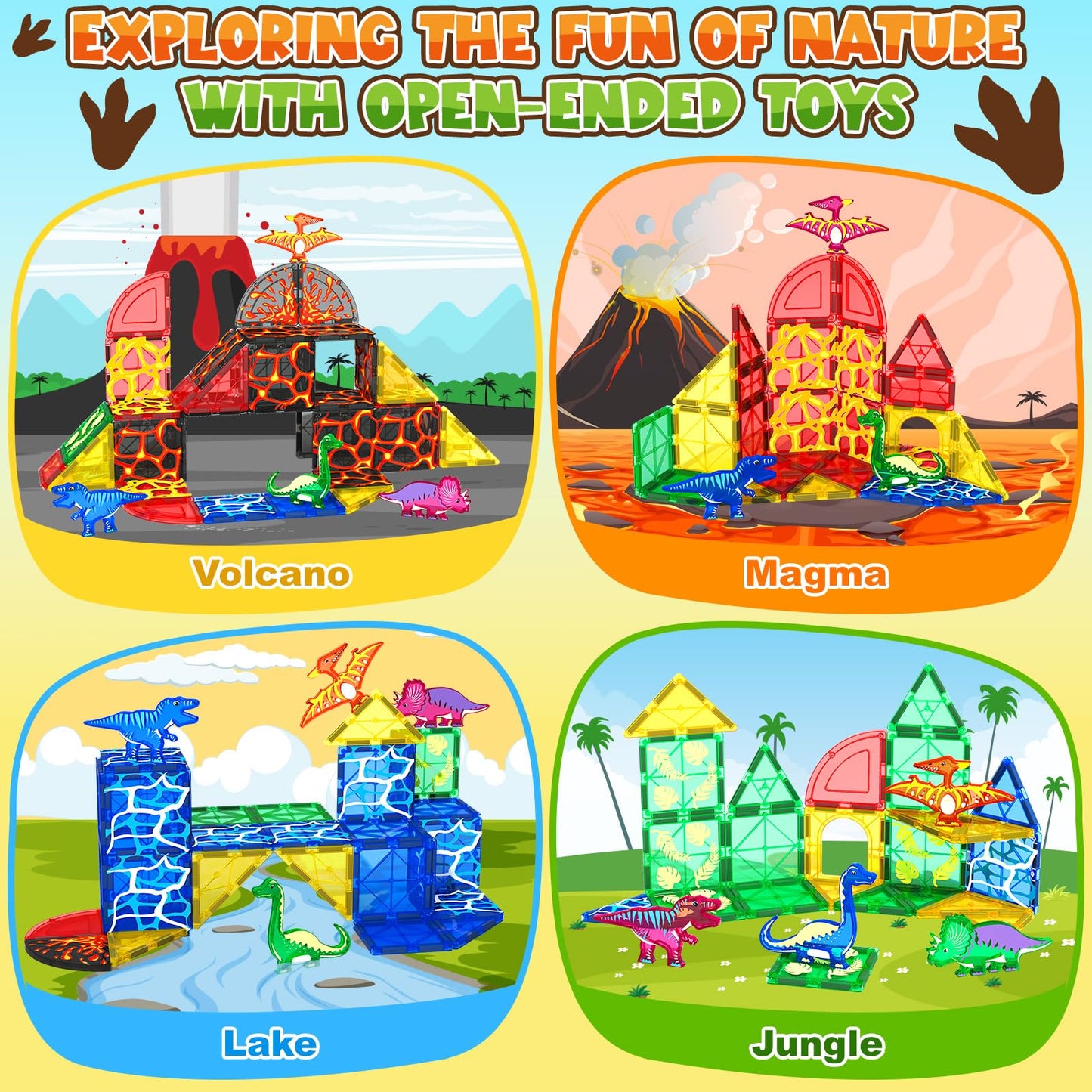 Toddler Toys STEM Sensory Outdoor Toys for 3+ Year Old Boys or Girls
