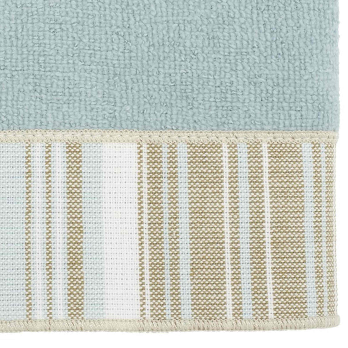 Avanti Linens - 3pc Towel Set, Soft & Absorbent Cotton, Coastal Home Decor (by The Sea Collection, Mineral)