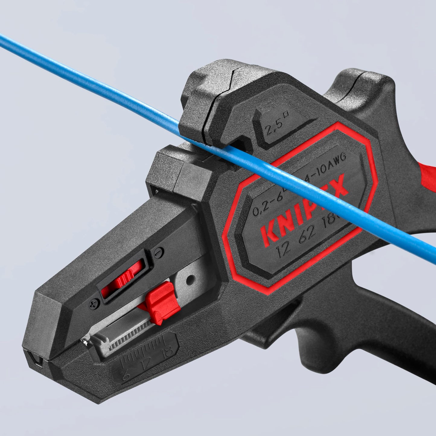 KNIPEX Automatic Wire Stripper 10-24 AWG, 7.25