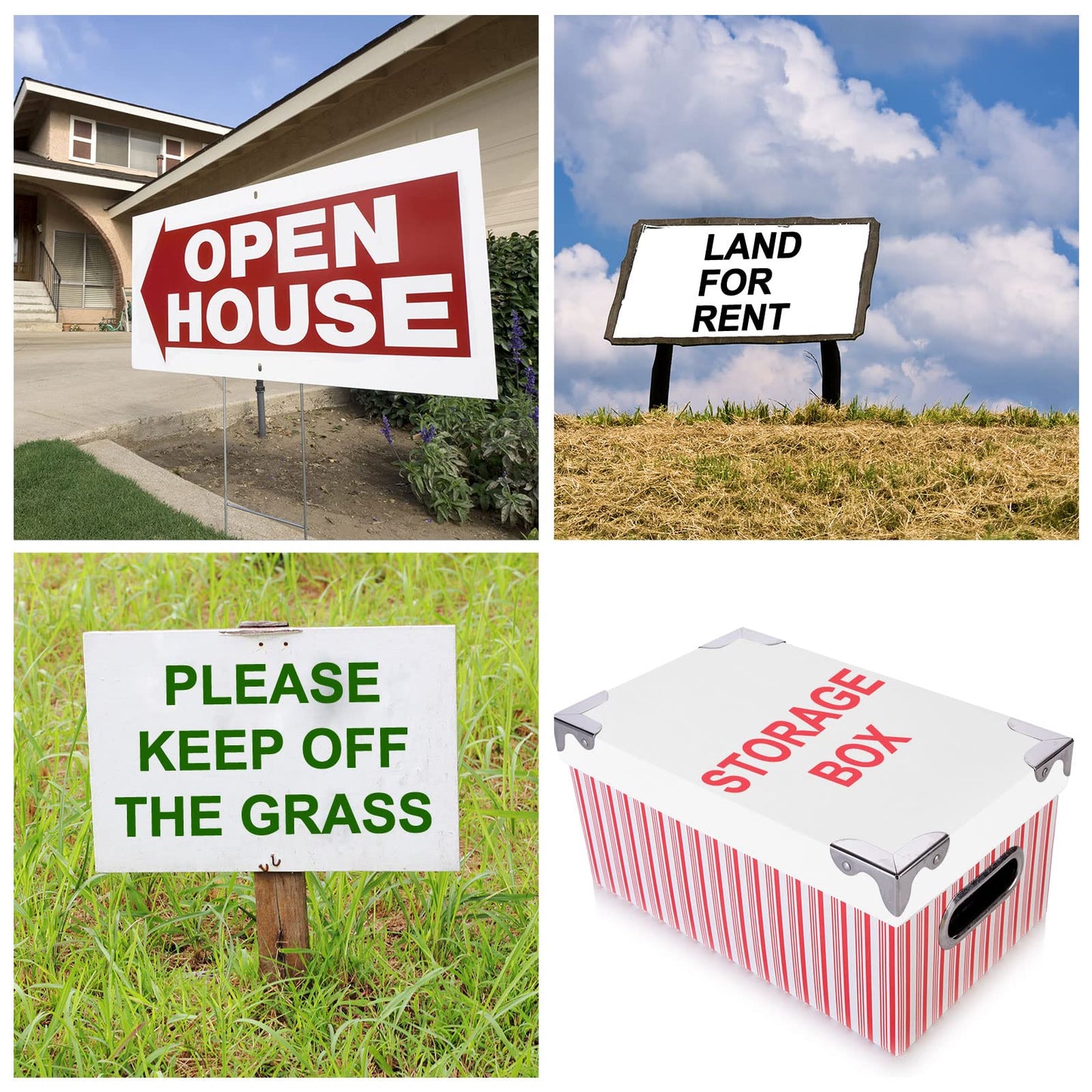 Patelai 10 Pcs 24 x 36 Inches Corrugated Plastic Sheet Corrugated Poster Board 4mm Thick Waterproof Blank Board Sheets Plastic Yard Sign for Garage and Estate Sale, Indoor and Outdoor Use (White)