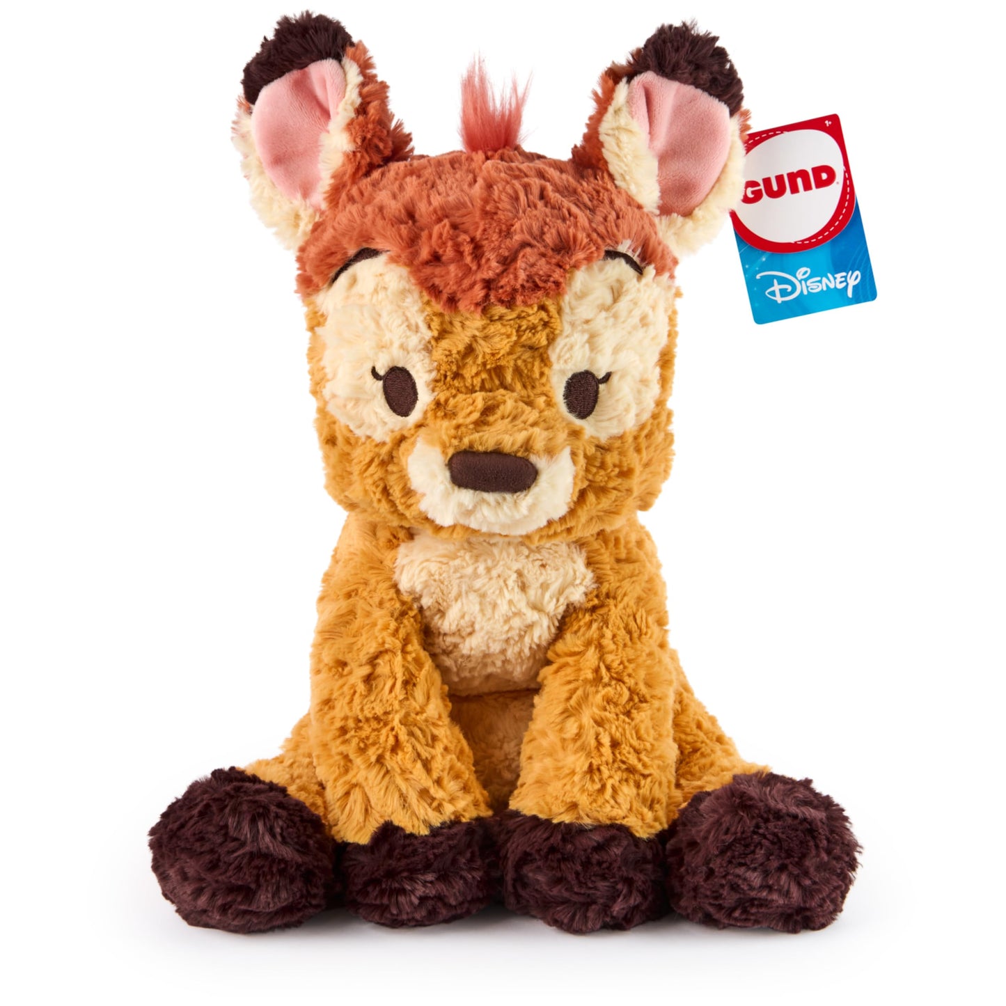 GUND Disney Official Bambi Plush, Disney Cozys Collection, Bambi Toys, Deer Stuffed Animal for Ages 1 and Up, Brown, 10”