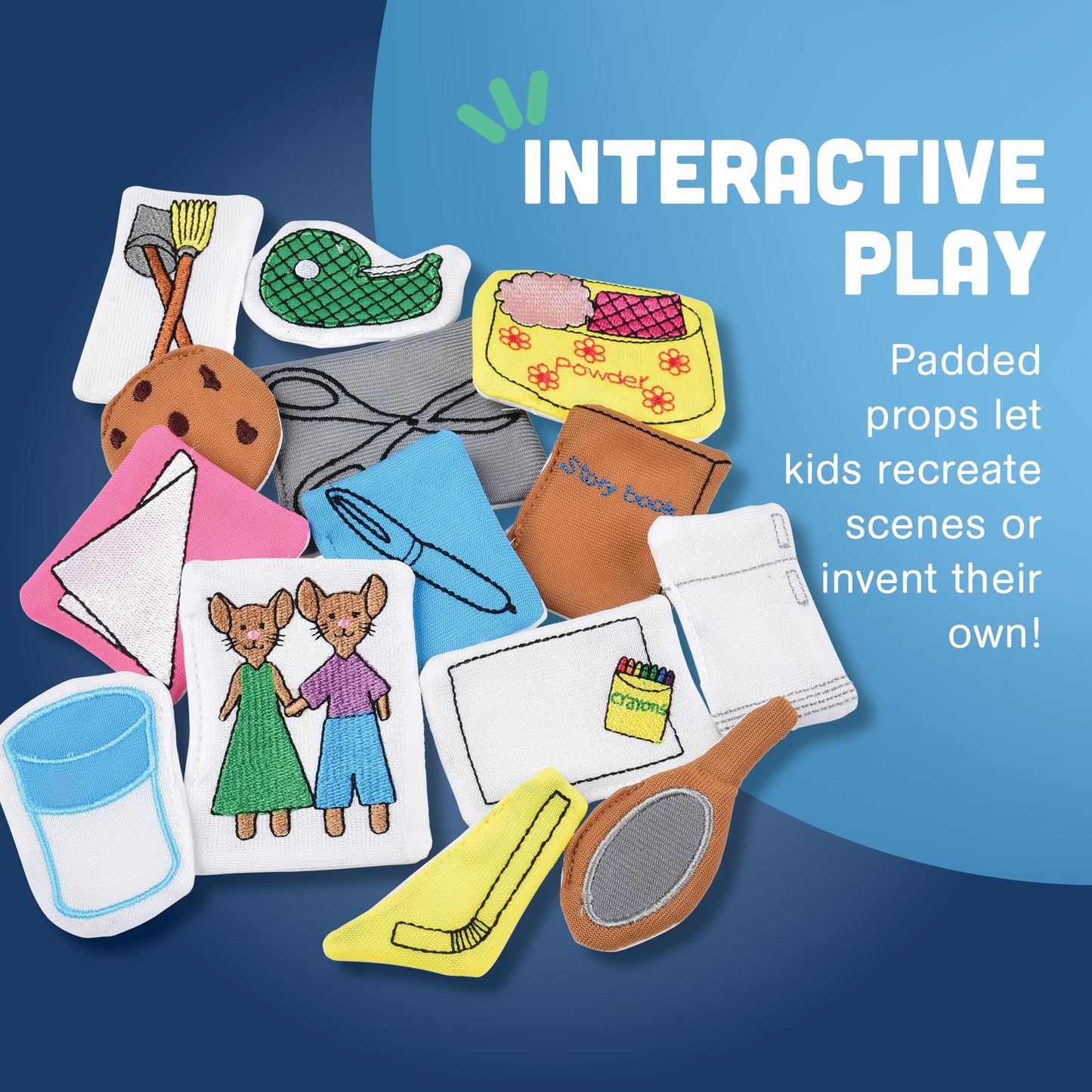 Constructive Playthings Mouse Puppet & Props, Ages 2+
