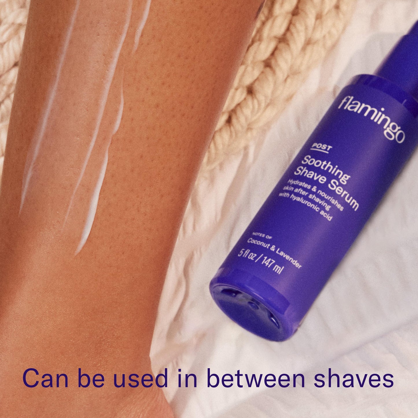 Flamingo 3-Step Shave Set for Women - Smoothing Prep Scrub, Nourishing Oil, and Soothing Post Serum - Glow Collection