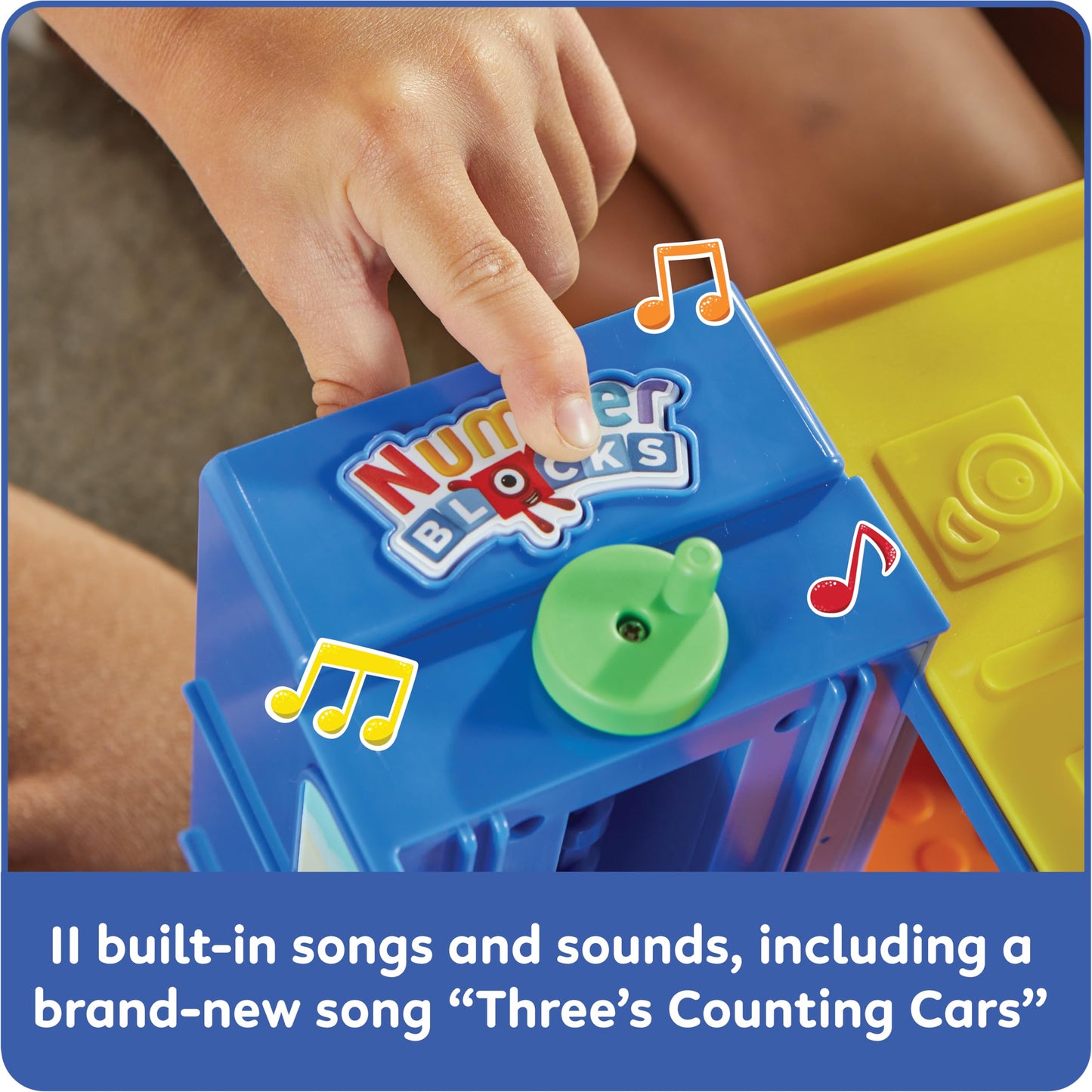 Park, Play, Count, and Zoom Down The Racetrack with The Numberblocks Counting Car Garage!