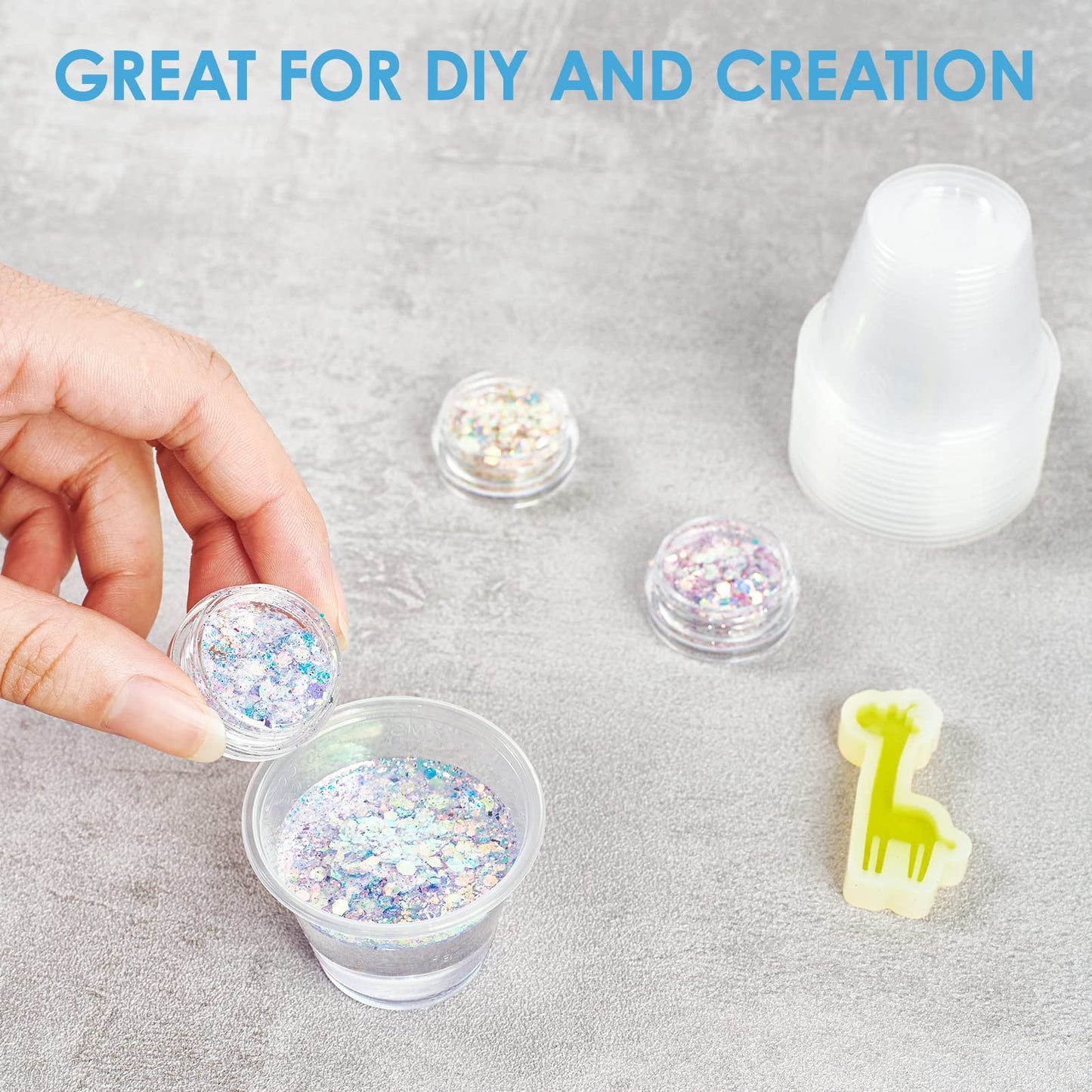 1800 Pack Disposable Medicine Cups (1 oz), Medical Plastic Measuring Cups for Medical Purposes, or Mixing and Measuring Resin, Epoxy, DIY Arts & Crafts, Paint, Cooking