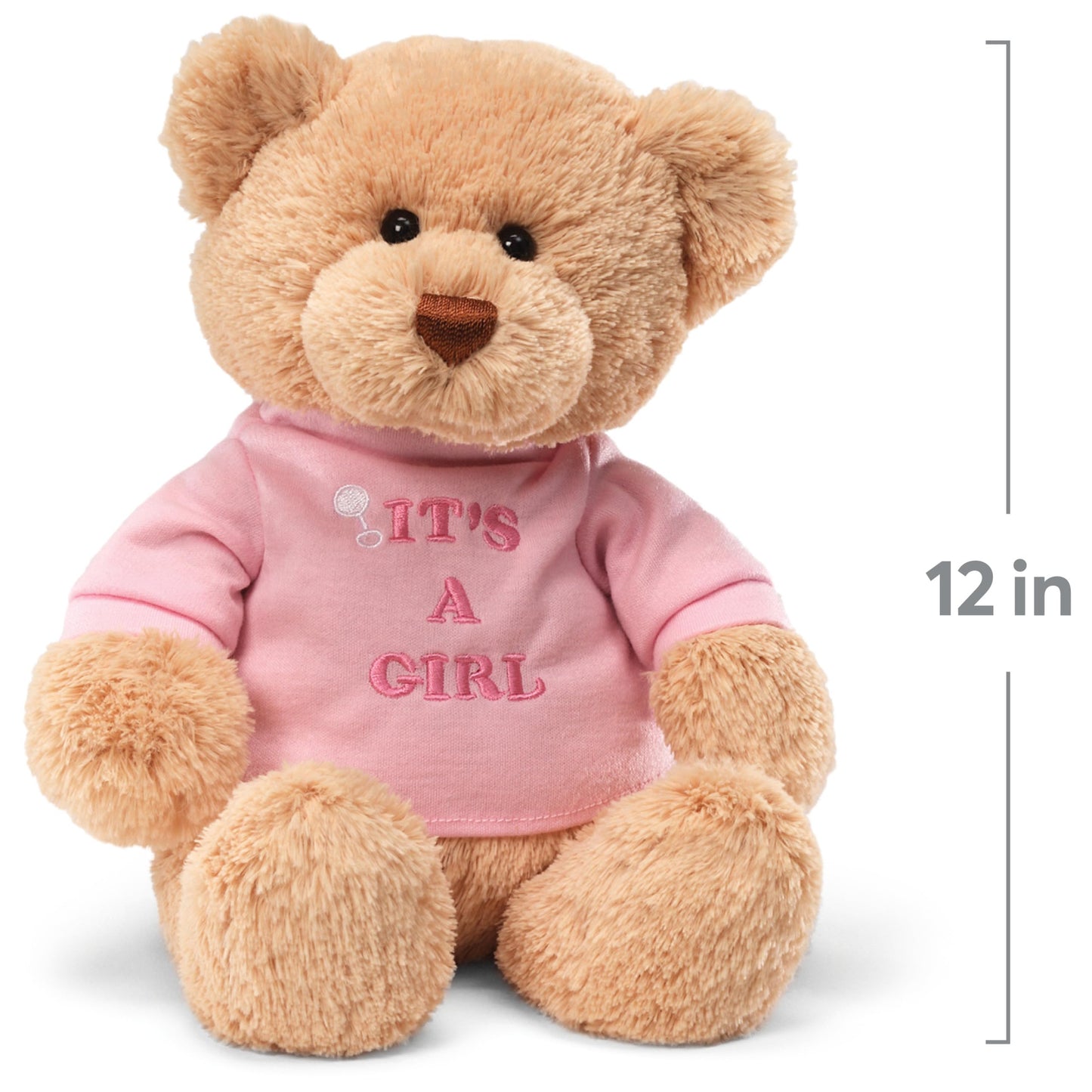 Enesco Its A Girl 7.5" Bear Plush