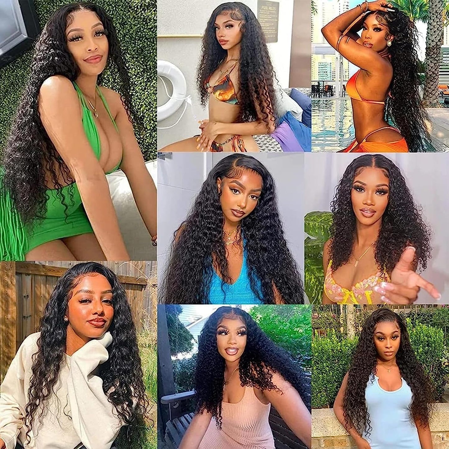 13x4 Water Wave Lace Front Wigs Human Hair Pre Plucked Glueless Wigs for Black Women 180 Density Curly Human Hair Wig Wet and Wavy Lace Frontal Wigs Human Hair With Baby Hair Wig (Natural, 30inch)
