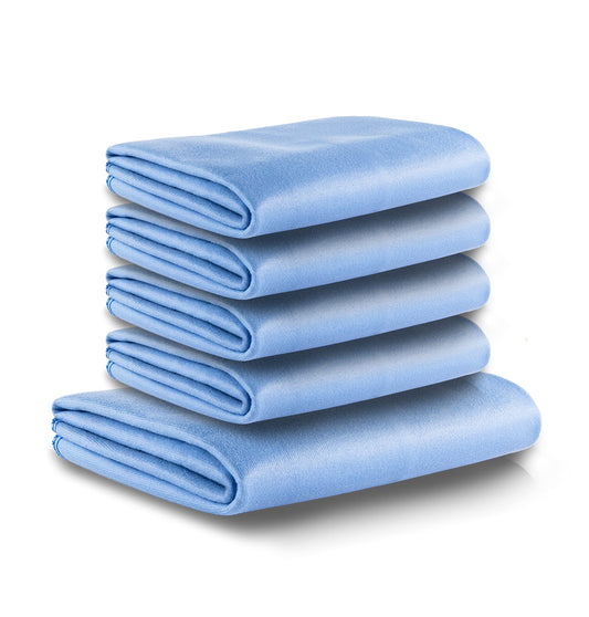 4 Size Medium Underpads + 1 - Size Large Underpad - Heavy Absorbency Reusable Incontinence Pads Waterproof Protective Pad for Bed, Couch, Sofa, Furniture