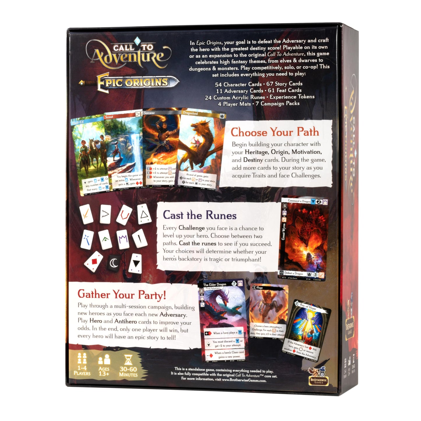 Brotherwise Games Call to Adventure: Epic Origins