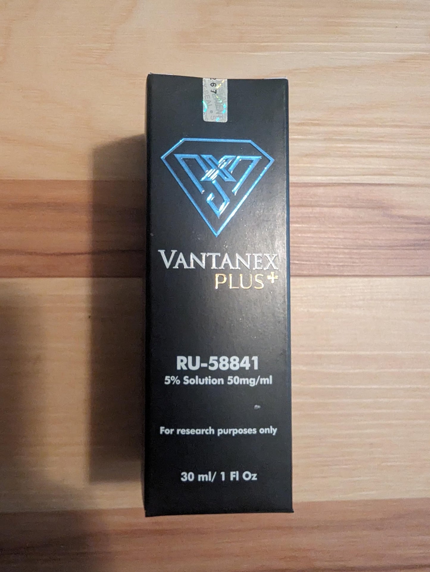 Vantanex RU58841 Plus 5% with Biotin, B-Complex, CoQ10 Hair Serum 30mL