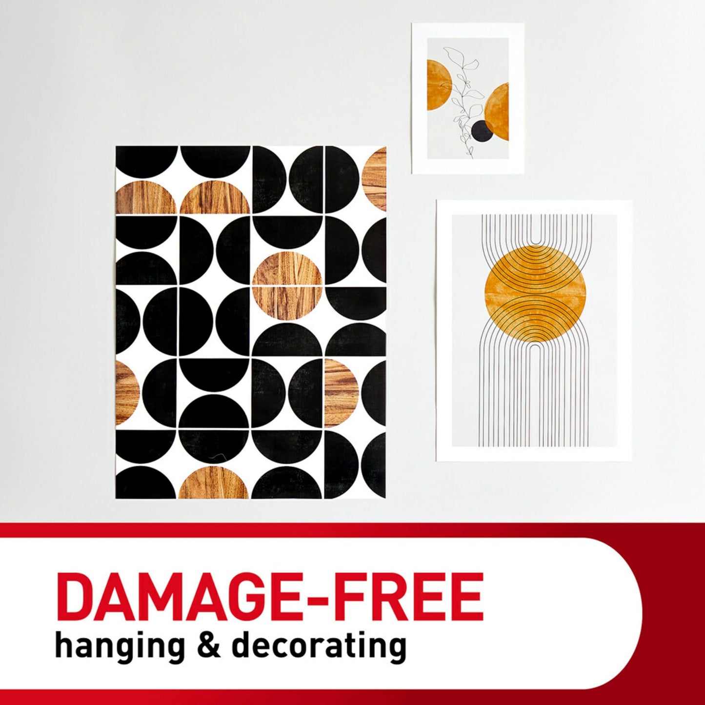 Command Poster Strips, 400 Command Strips Damage Free Hanging Poster Hangers, No Tools Wall Hanging for Home, Room, Wall, and Office Decor