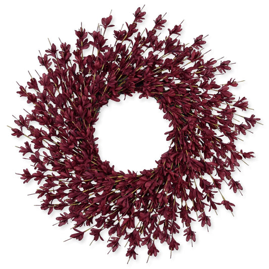 26 Inch Realistic Fall Wreaths for Front Door Outside Autumn Wreath Outdoor Indoors Fall Decorations for Home Thanksgiving Halloween Holiday Decorations Clearance for Wall Porch Door (Wine Red)