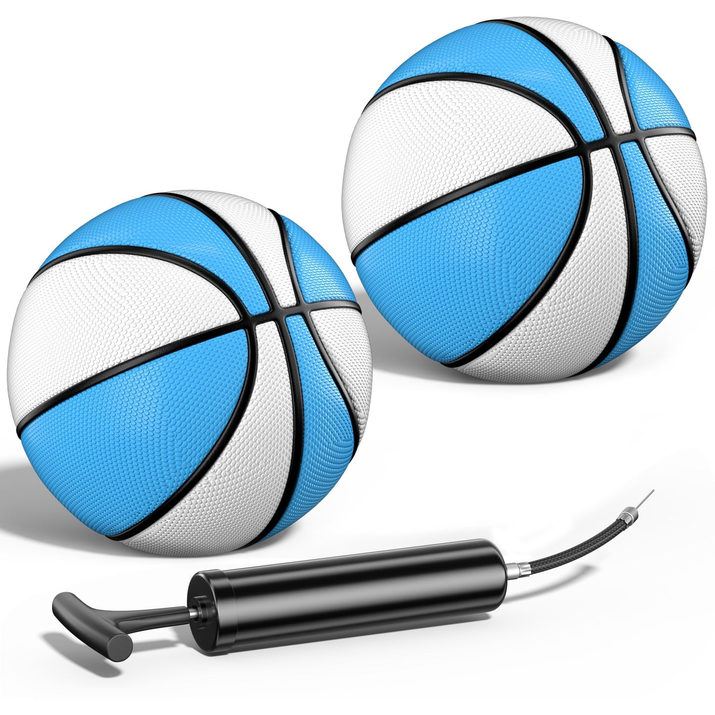 Uladis 2-Pack Pool Basketball Swimming Pool Basketball, (Blue)