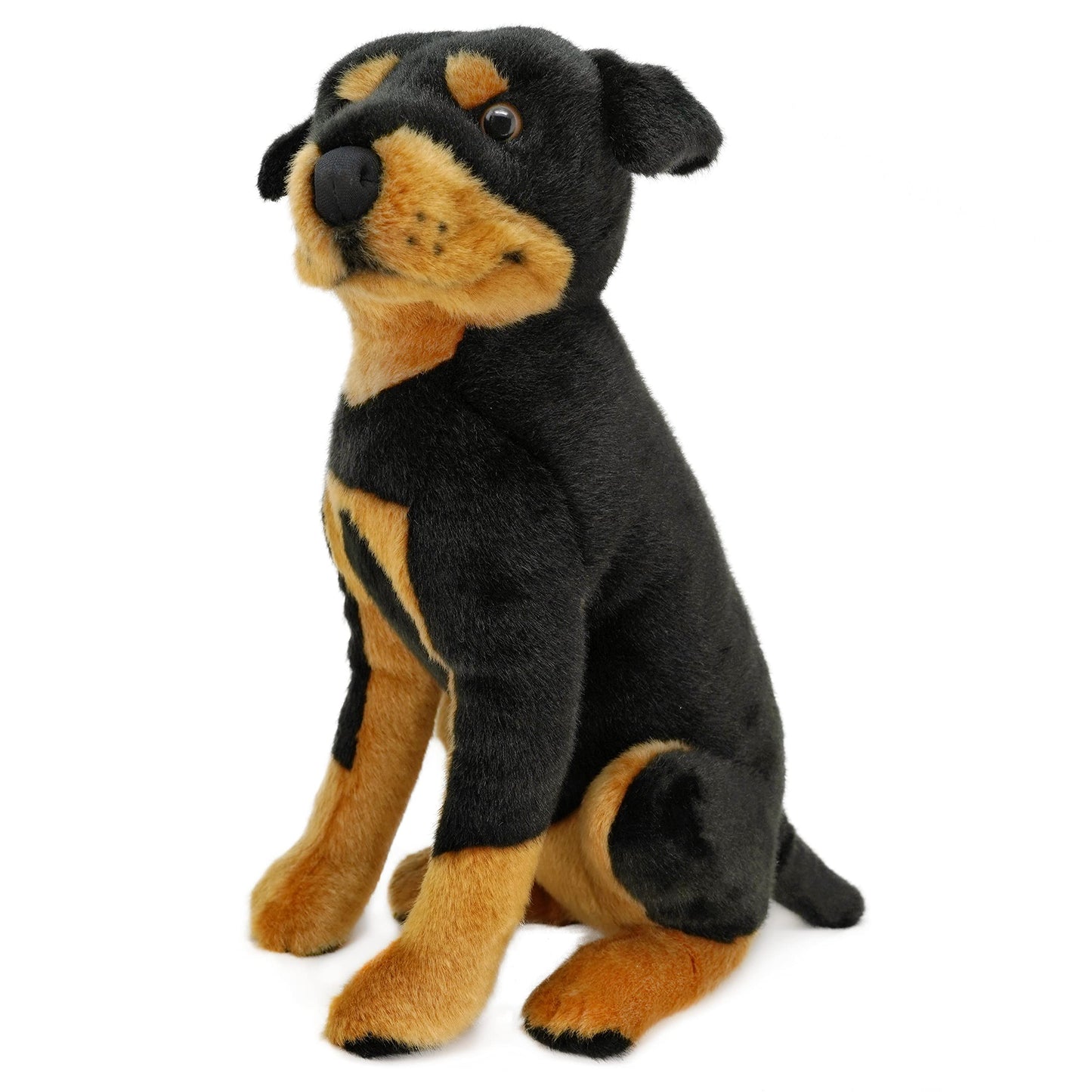 Ronin The Rottweiler | 14 Inch Stuffed Animal Plush | by TigerHart Toys