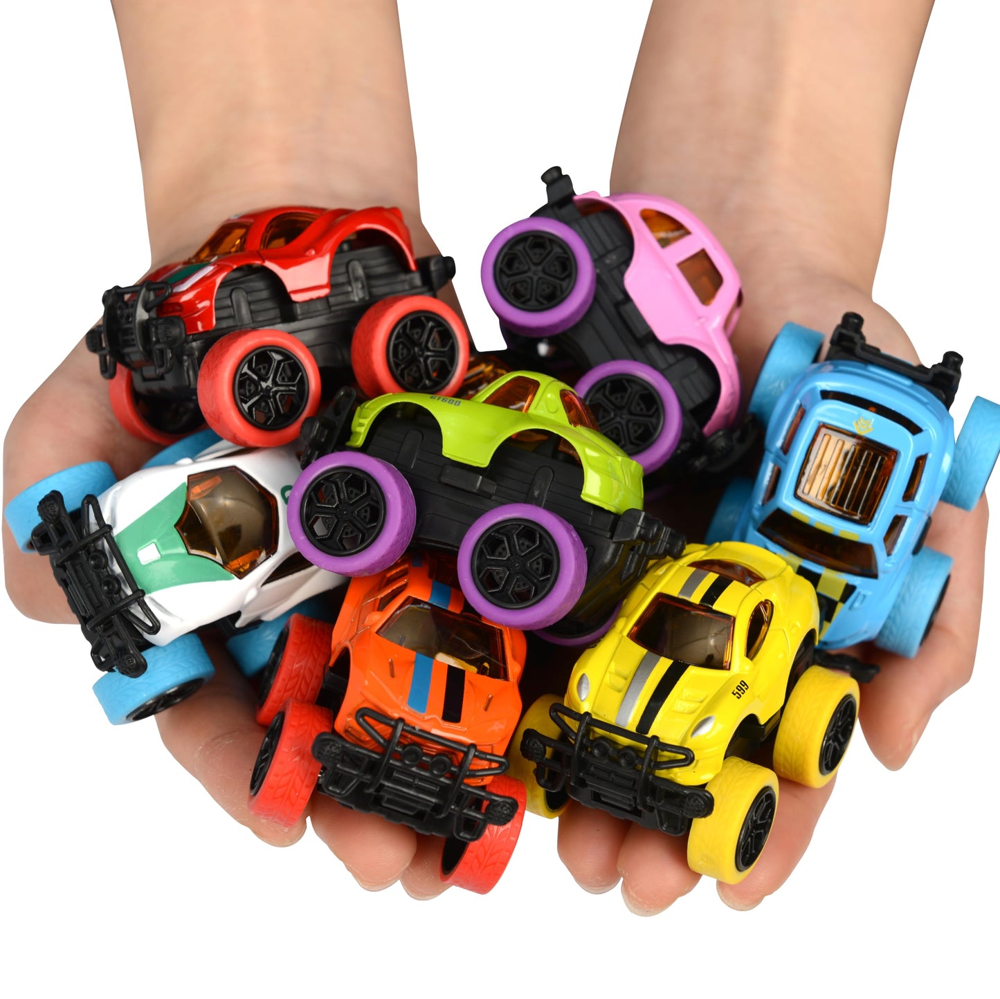 Neureyte 32 Pack Die-cast Mini Monster Truck for Boys and Girls,Pull Back Alloy Trucks Toy,Mini Pull Back Cars,Die-cast Race Cars for Kids Party Favors