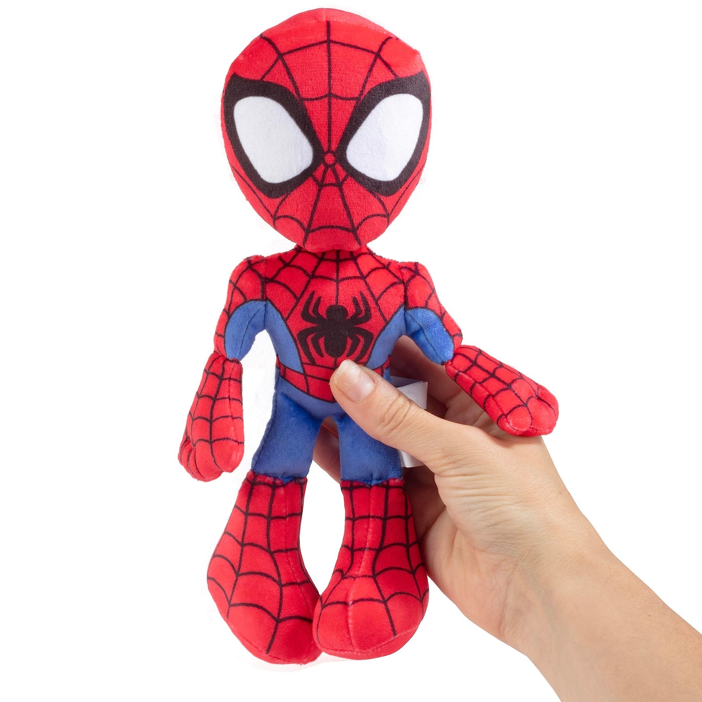 Marvel Spidey & His Amazing Friends 8" Plush 3-Pack Set - Spider-Man, Miles Morales & Gwen Stacy Ghost - Officially Licensed - Stuffed Animal Toy Figures - Spider-Verse Gift for Kids, Boys & Girls