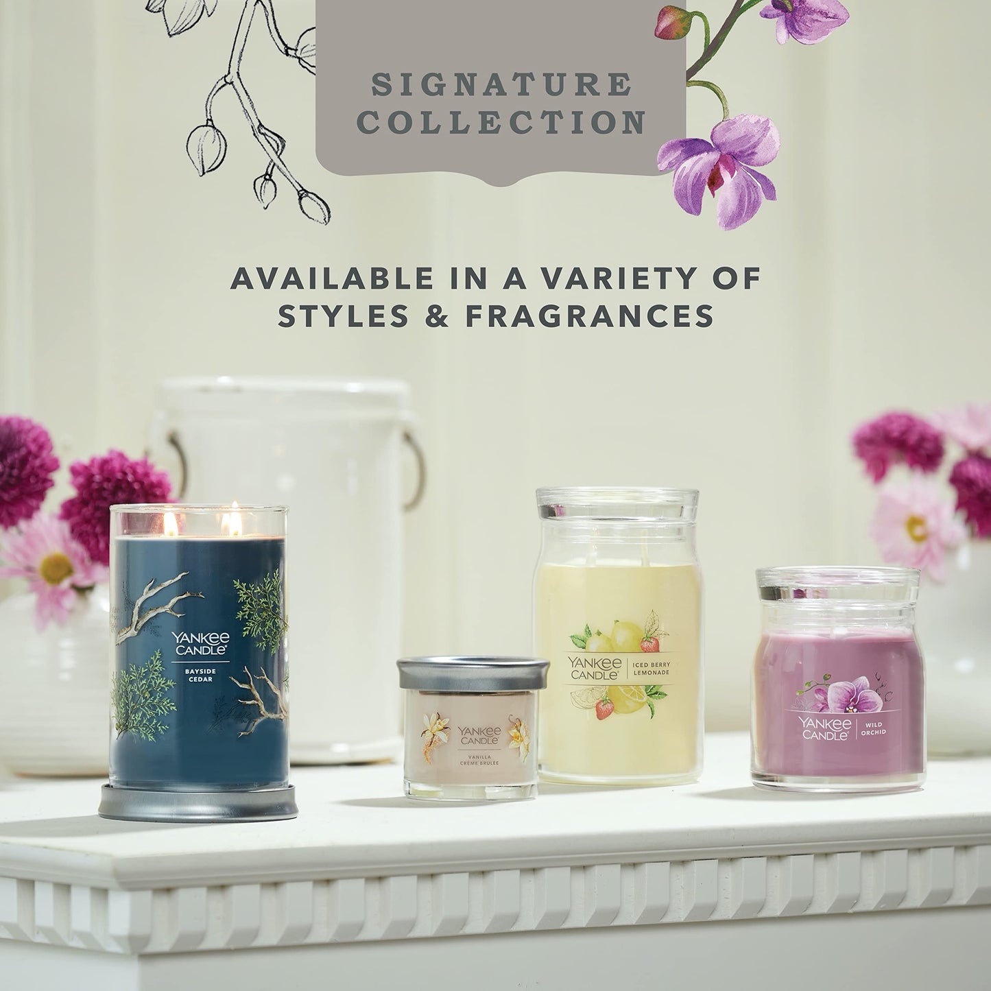 Yankee Candle Sakura Blossom Festival Scented Signature 20oz Large Jar 2-Wick Candle Over 60 Hours of Burn Time
