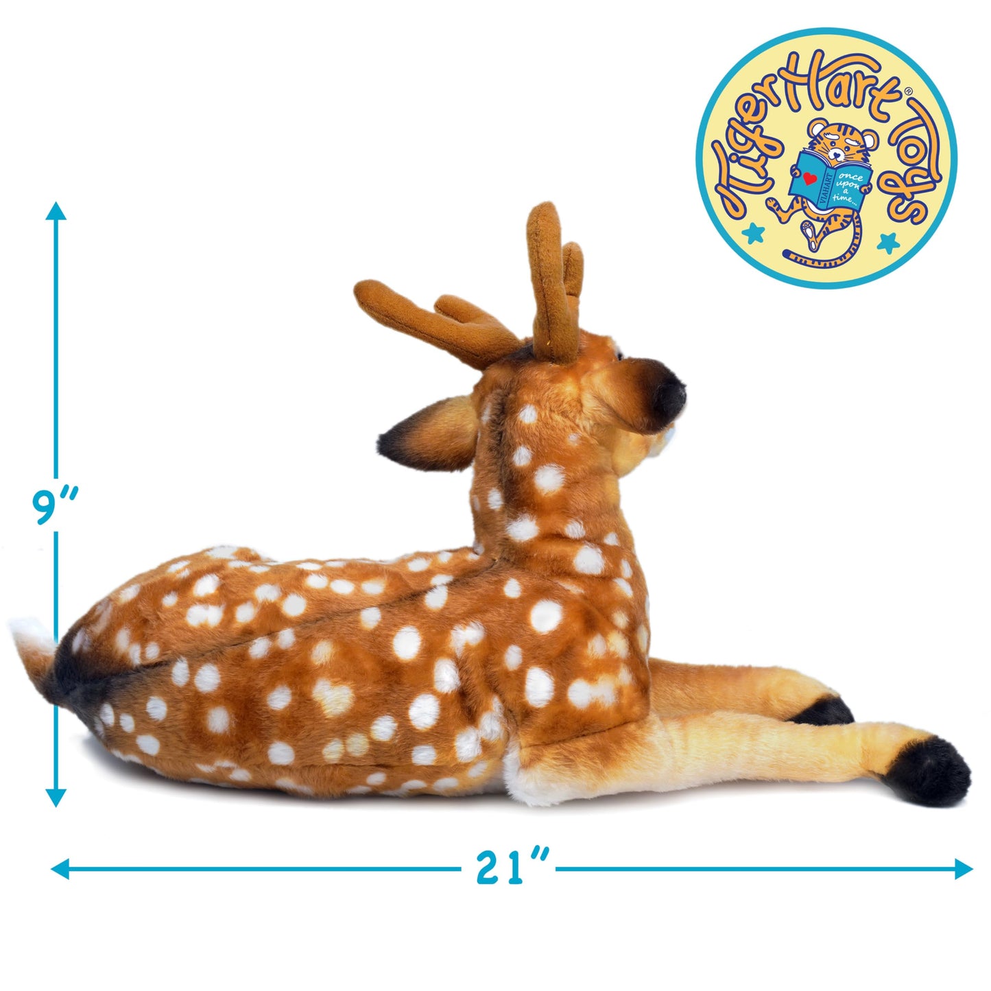 Dorbin The Deer - 21 Inch Stuffed Animal Plush - by TigerHart Toys