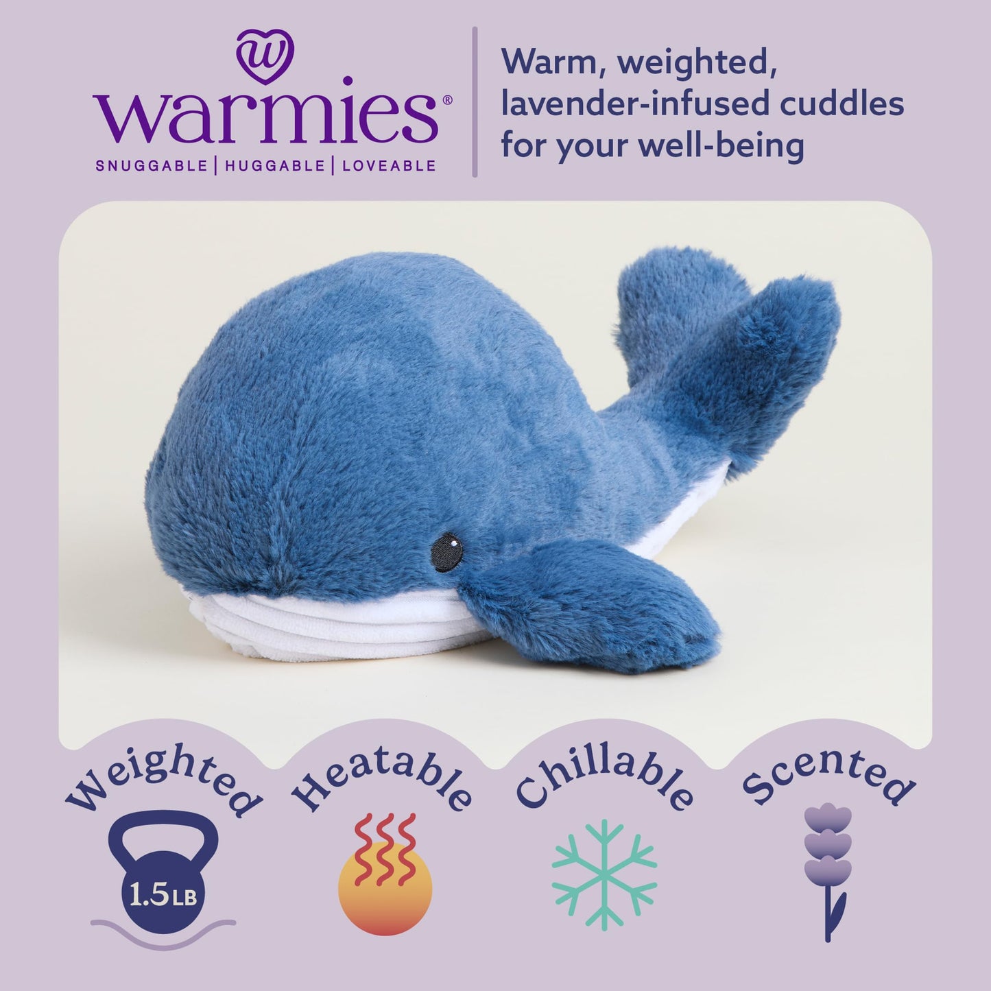 Intelex Cozy Plush Whale
