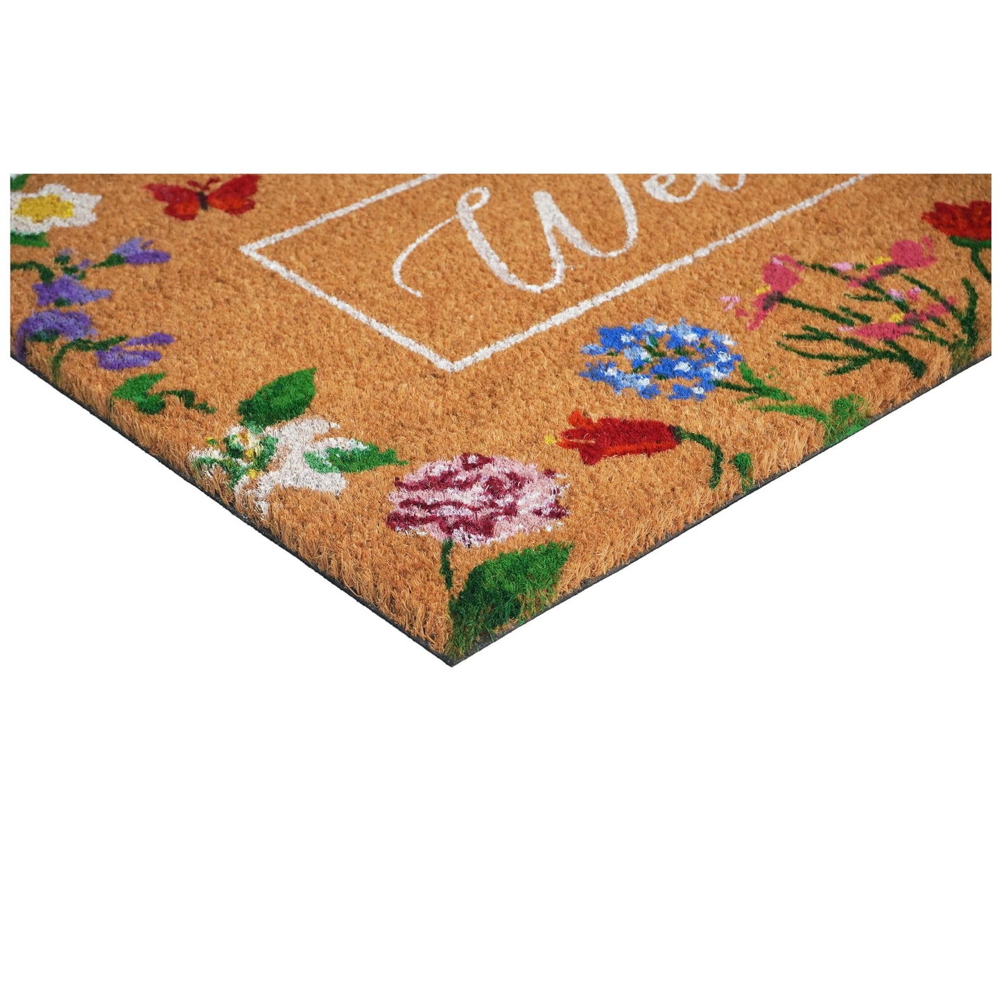 Calloway Mills Butterfly Garden Welcome Doormat 24 x 36