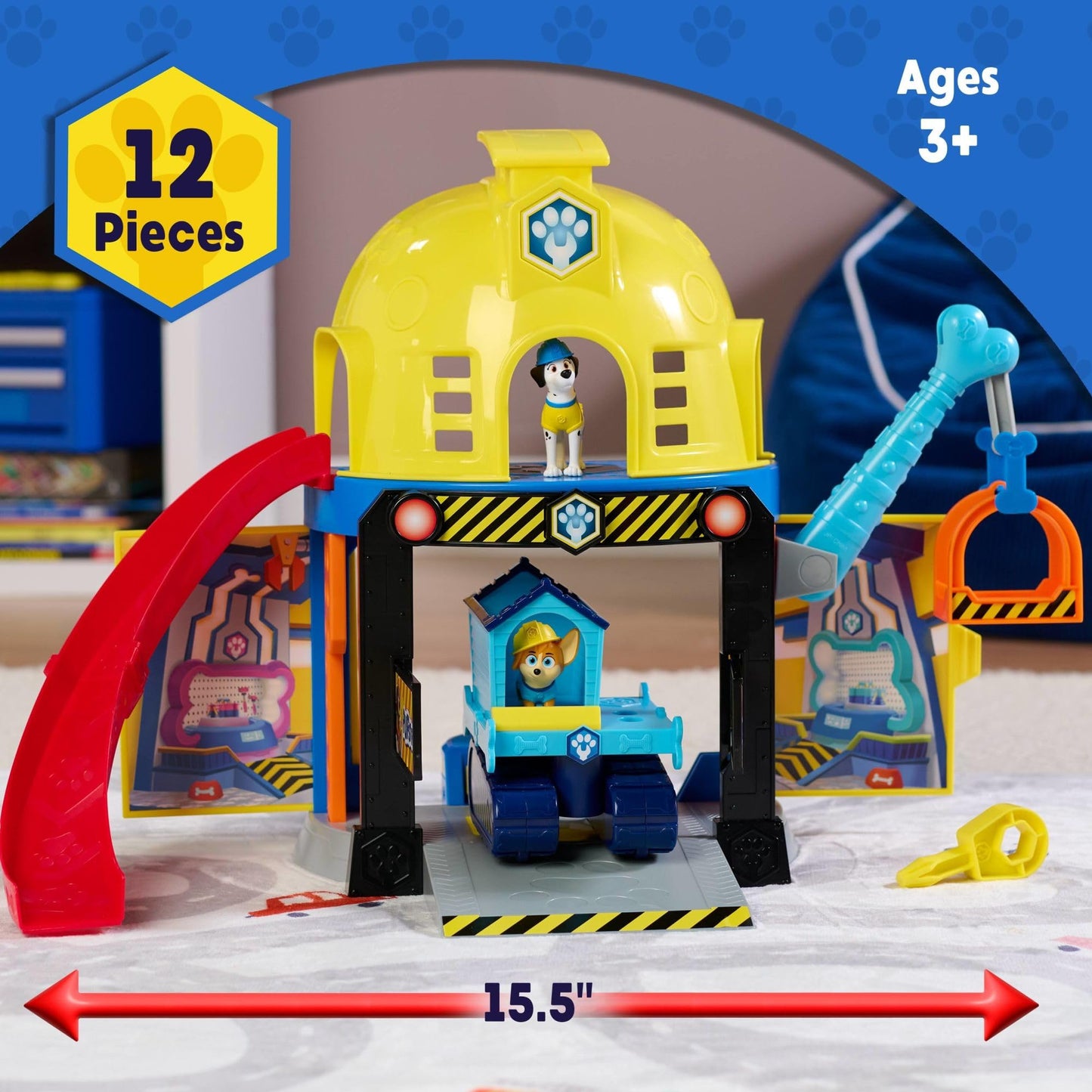 Pupstruction HQ Playset, Kids Toys for Ages 3 Up, Gifts and Presents