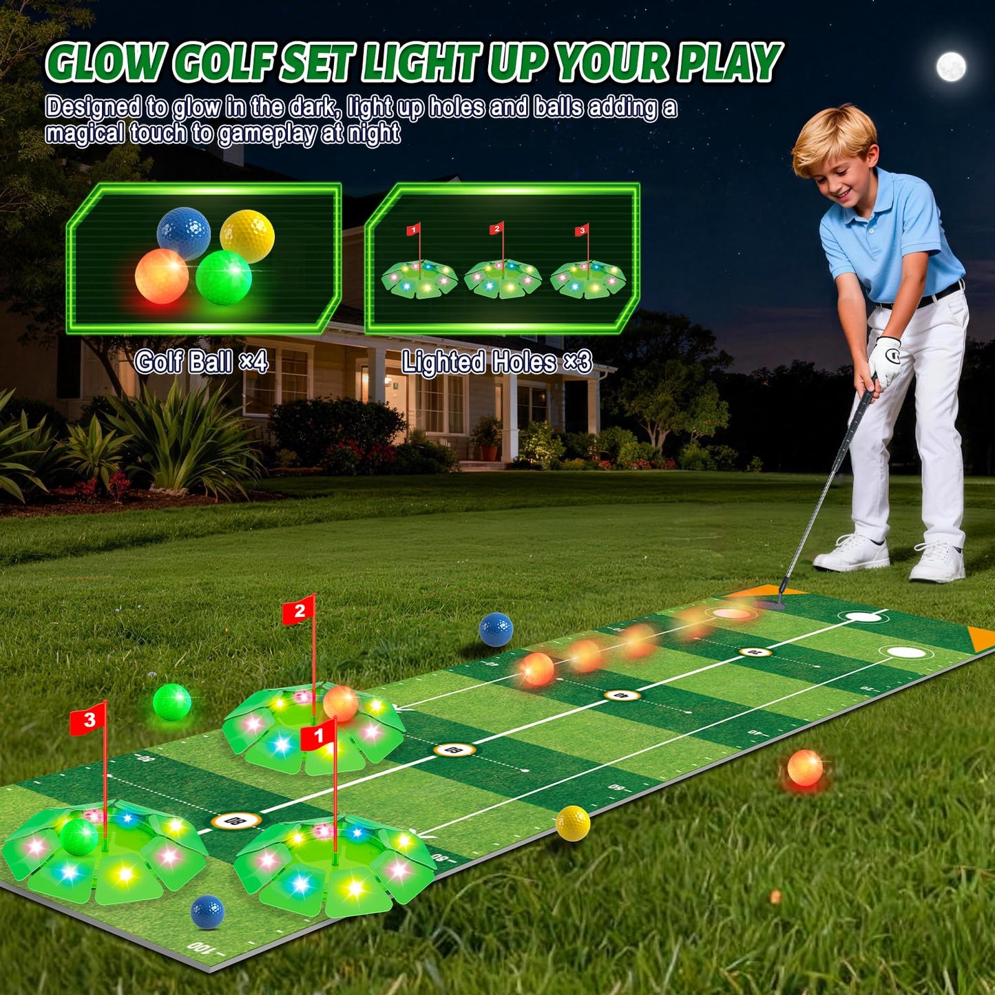 VATOS Golf Putting Set for Kids