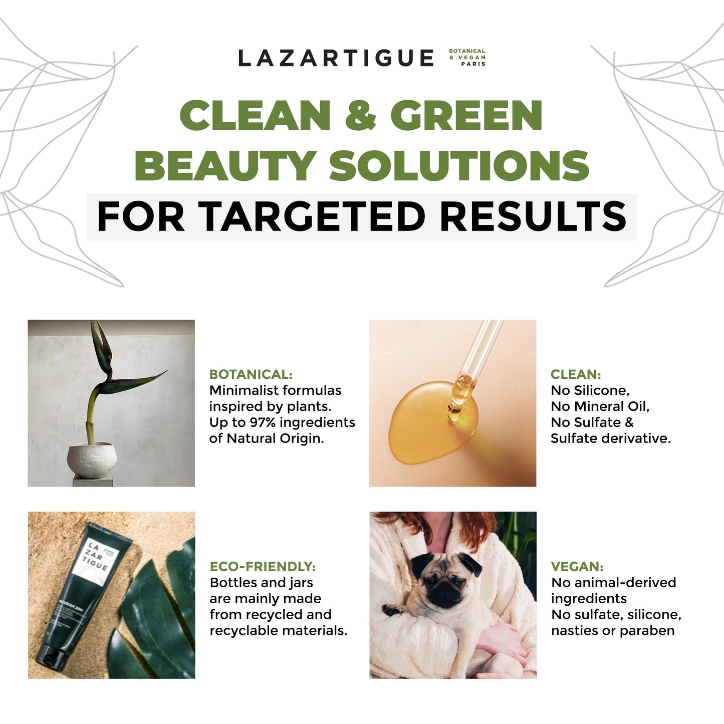 Lazartigue Nourish Mask - Moisturizing, Conditioning Treatment With Coconut Oil And Shea Butter - Non-Greasy, Easy Rinse, Super Creamy Formula - 100% Vegan, Sulfate And Silicone Free - 8.4 Oz