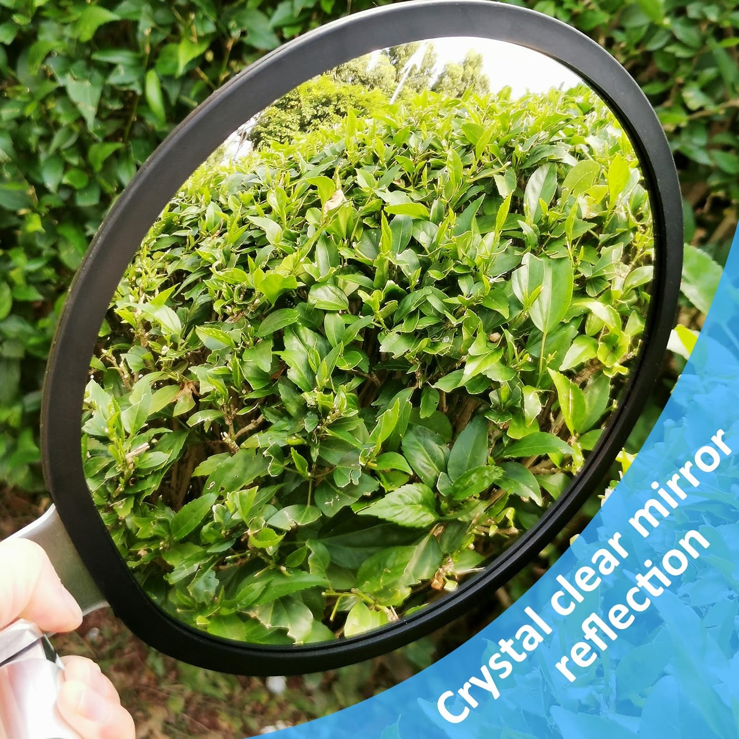 Global Care Market Under Vehicle Inspection Mirrors – Telescoping Search Mirror on a Long Stick for Security Check Under Cars, Truck, Equipment, Over Shelves and Gutters