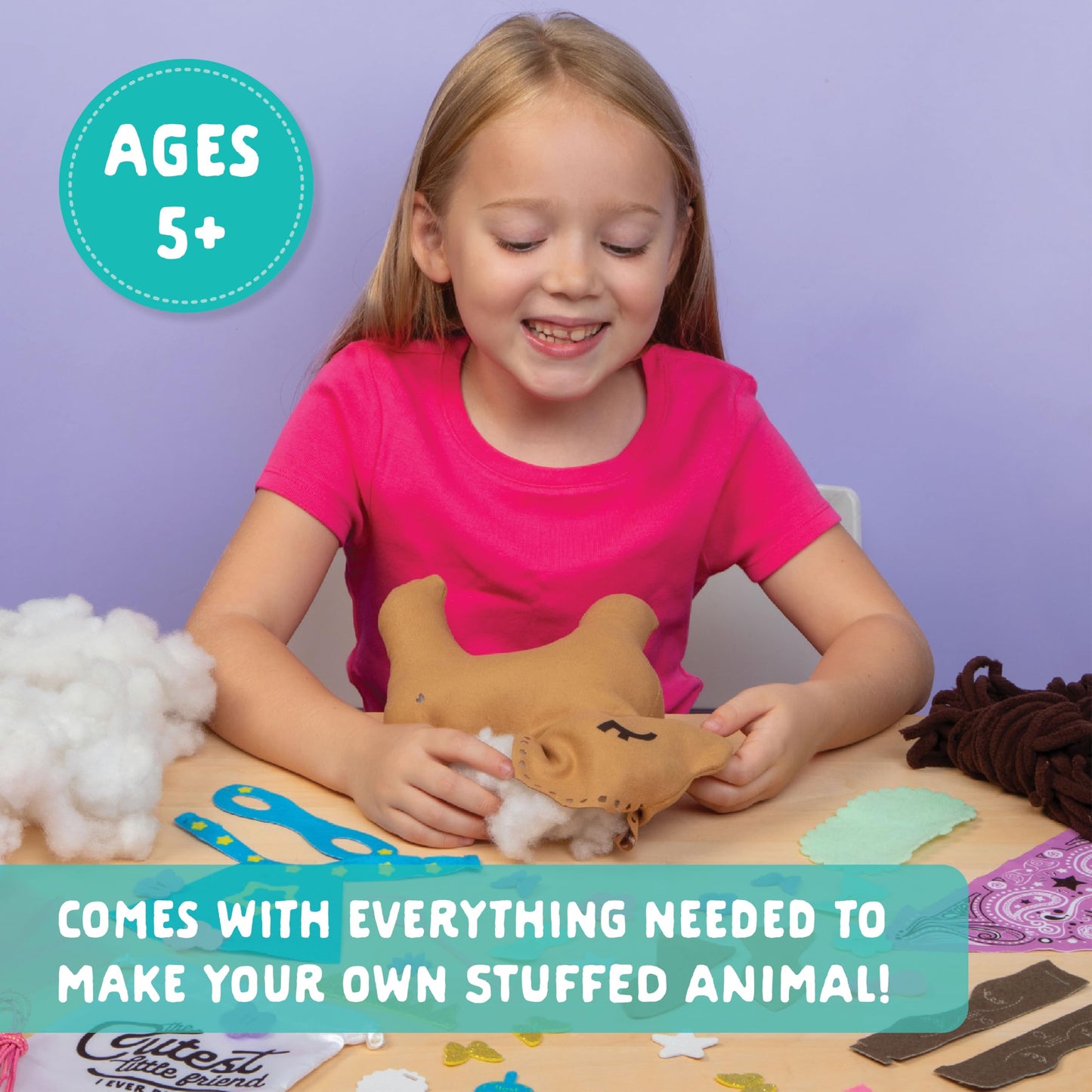 Craft-tastic Make A Plush Pony Friend Crafts, Multi