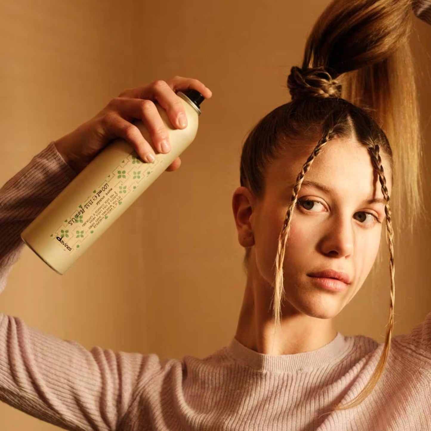Davines This Is A Medium Hairspray, Easy To Brush Out, No Residue, Medium Hold Hairspray For All Hair Types, 12 Fl. Oz.