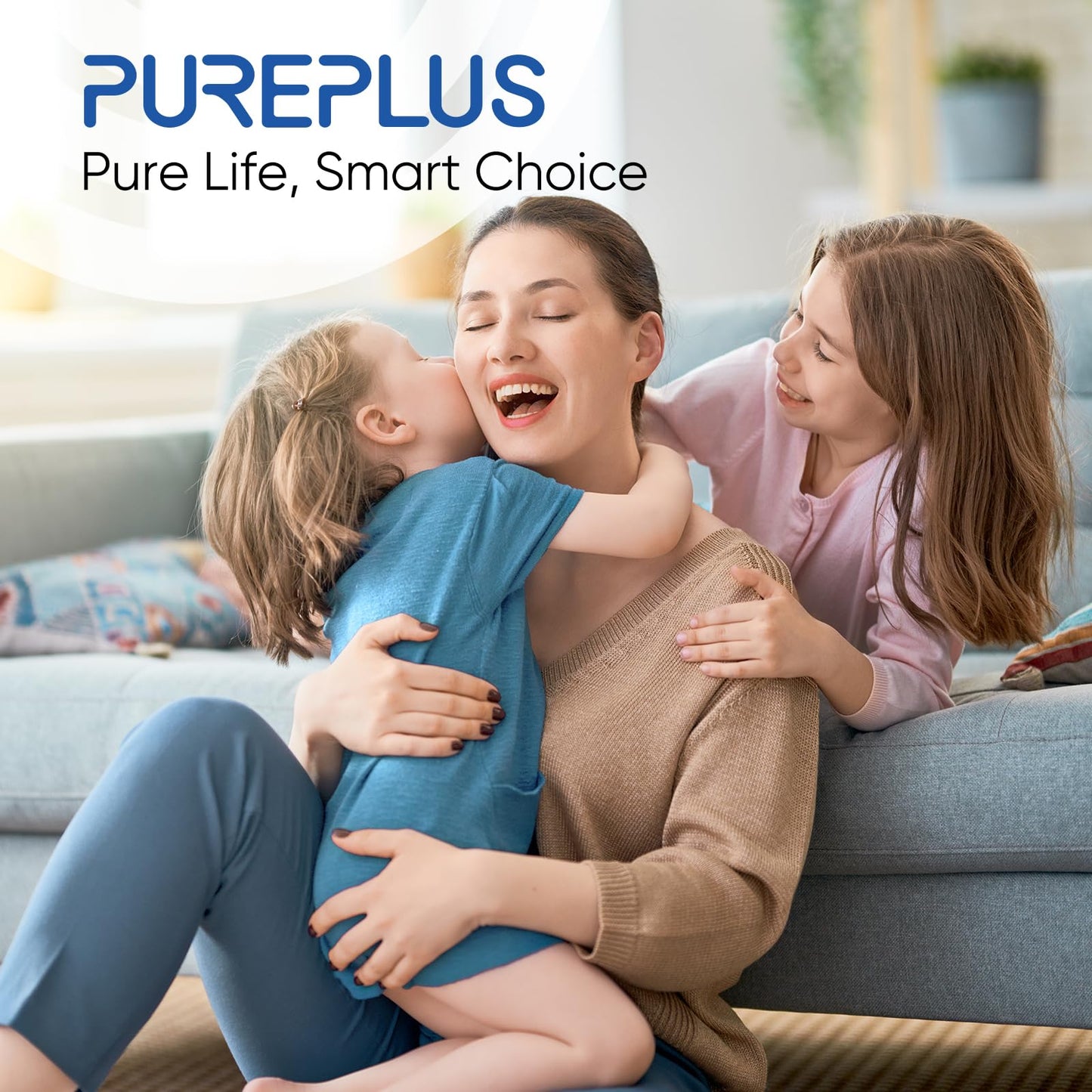 PUREPLUS 5 Micron 10" x 4.5" FXHTC Whole House Sediment and Carbon Water Filter Replacement Cartridge for GE GXWH40L, GXWH35F, GNWH38S, Culligan RFC-BBSA, WRC25HD, RFC-BB, PP10BB-CC, WFHD13001, 3Pack