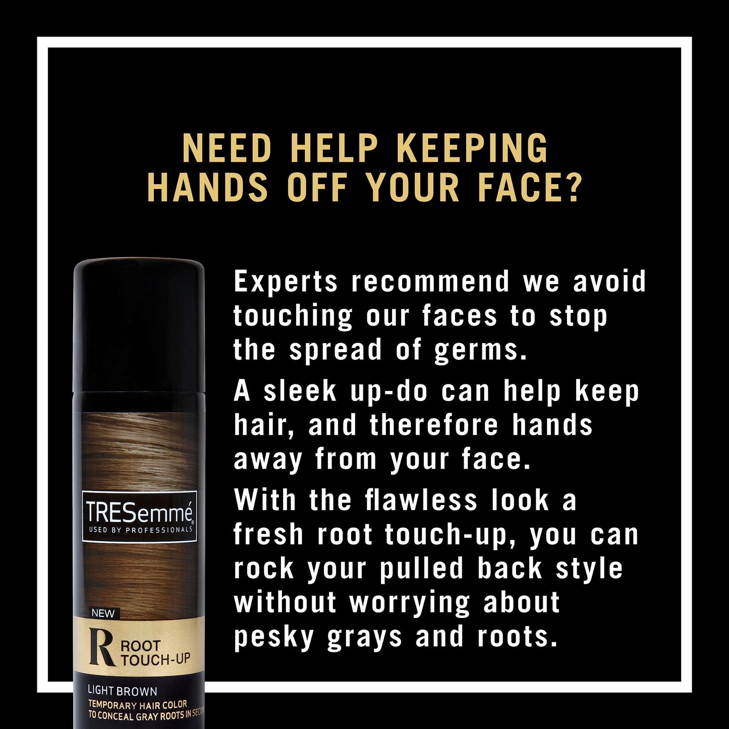 TRESemmé Light Brown Root Touch Up Spray - Temporary Hair Color for Travel, For Women and Men, 2.5 Oz (Pack of 6)