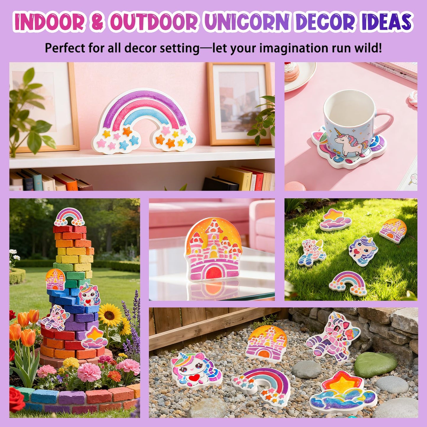 Gadetouq Unicorn Stepping Stone Kit