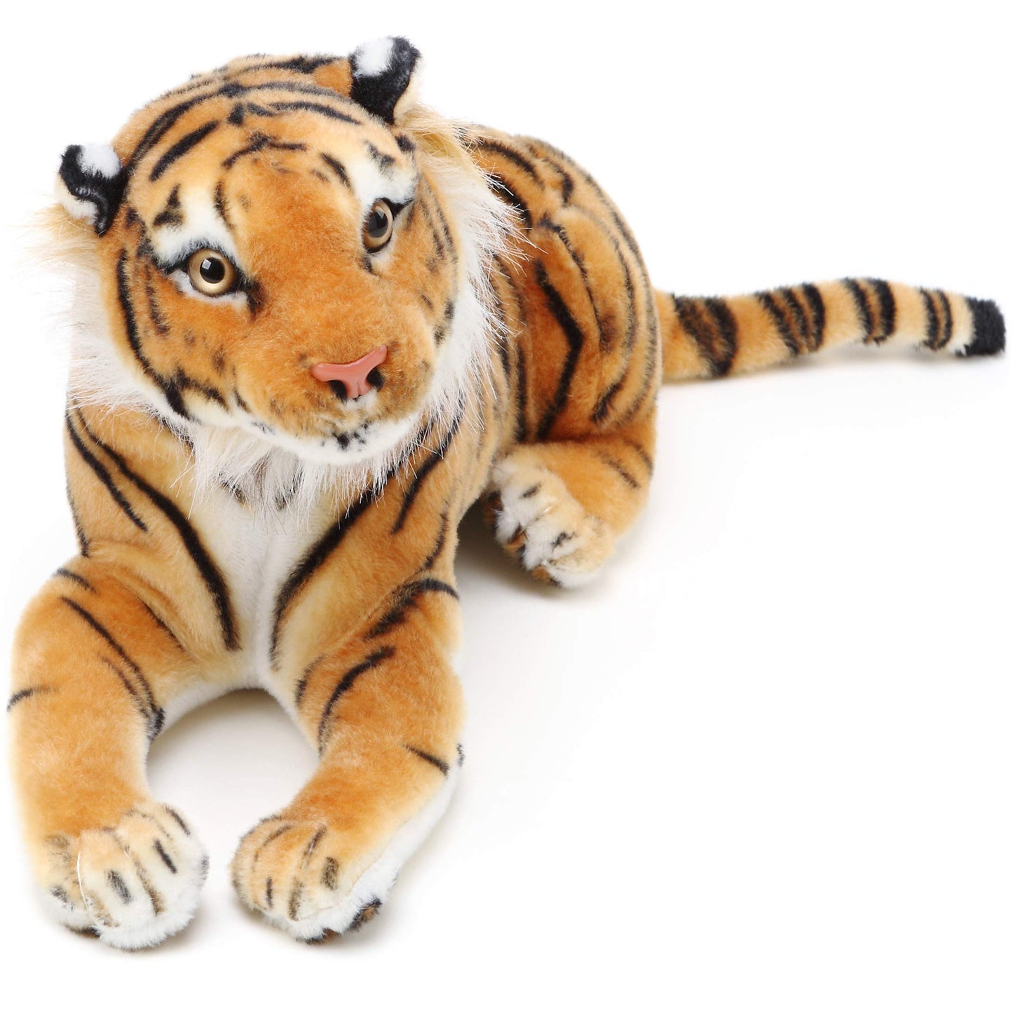 Arrow The Tiger - 17 Inch (Tail Measurement Not Included) Stuffed Animal Plush Cat - by TigerHart Toys