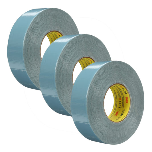 3M Performance Plus 8979 Duct Tape Heavy Duty, Slate Blue, 48 mm x 55 m, 12.1 mil, 6 Month Clean Removal, Resists UV and Weather for up to 12 Months, Tears Cleanly, Curl-Resistant, 3 Rolls