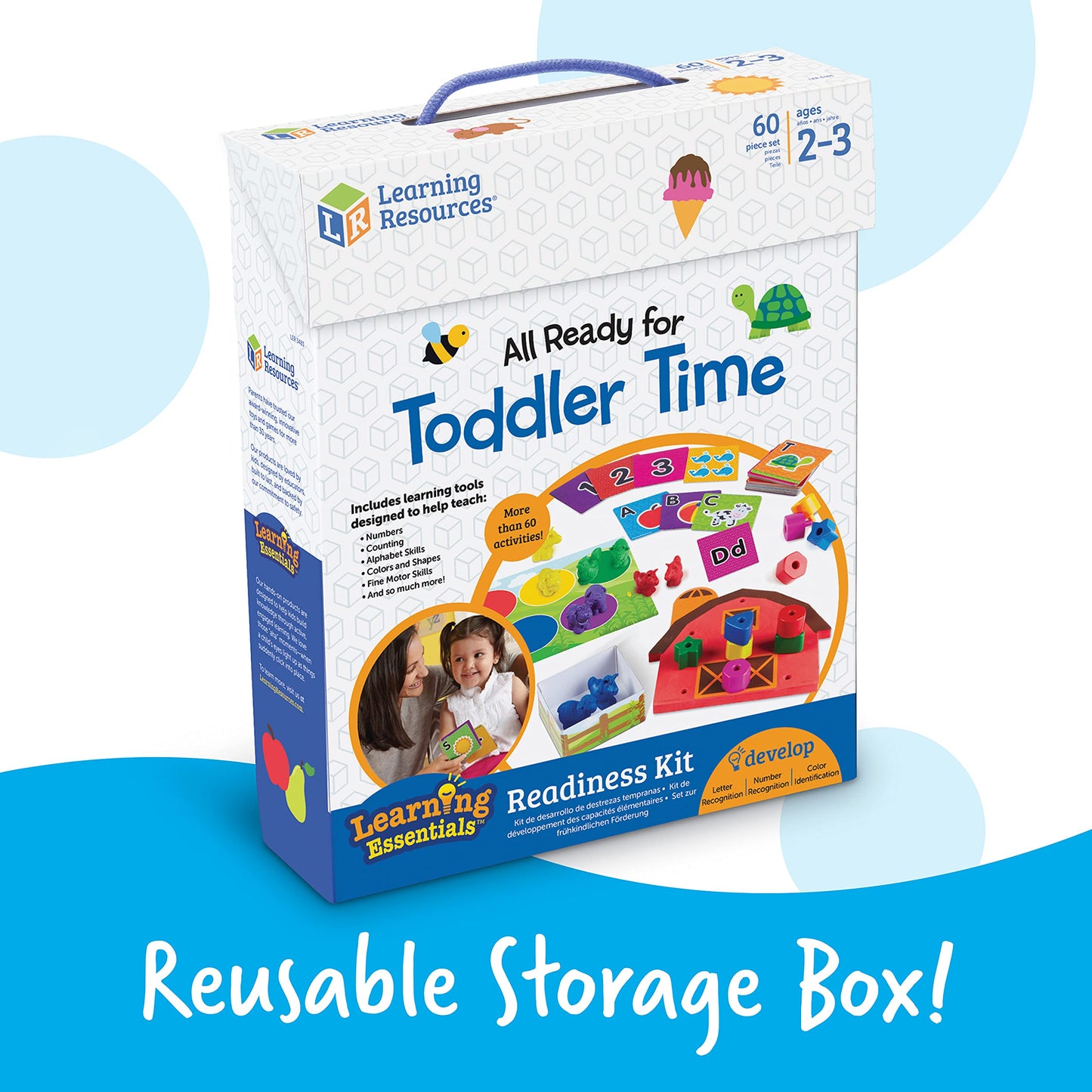 Learning Resources LER3483 All Ready for Toddler Time Activity Set