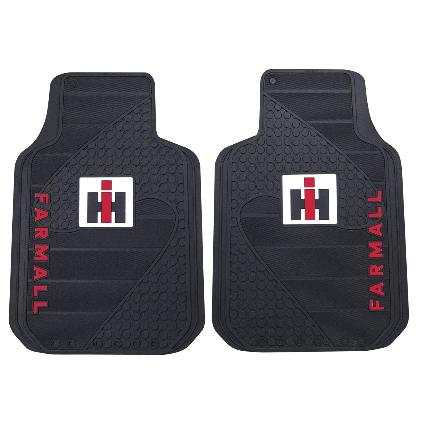 Plasticolor 001461R01 IH International Harvester Farmall Universal Fit Car Truck SUV Front Floor Mats Pair