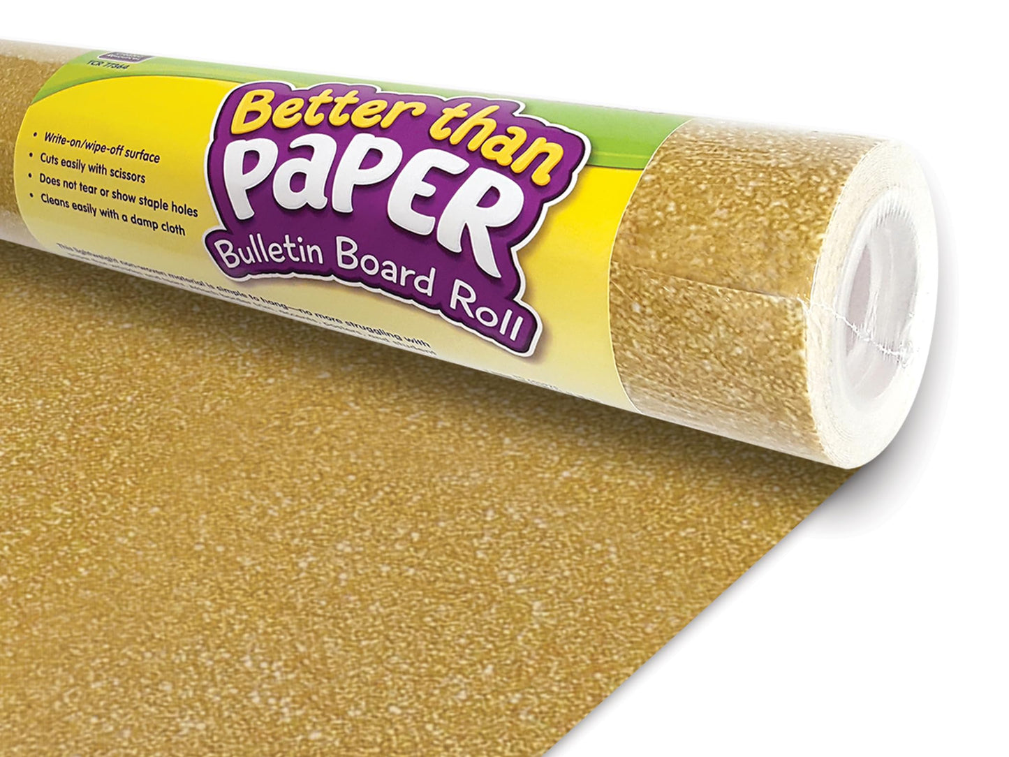 Teacher Created Resources Gold Better Than Paper Bulletin Board Roll (TCR77364)