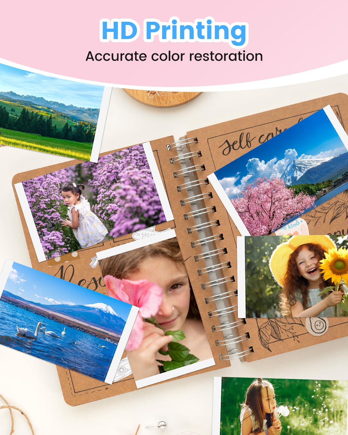 KP-108IN Color Ink and Paper Set Compatible with Canon Selphy CP1500 CP1300
