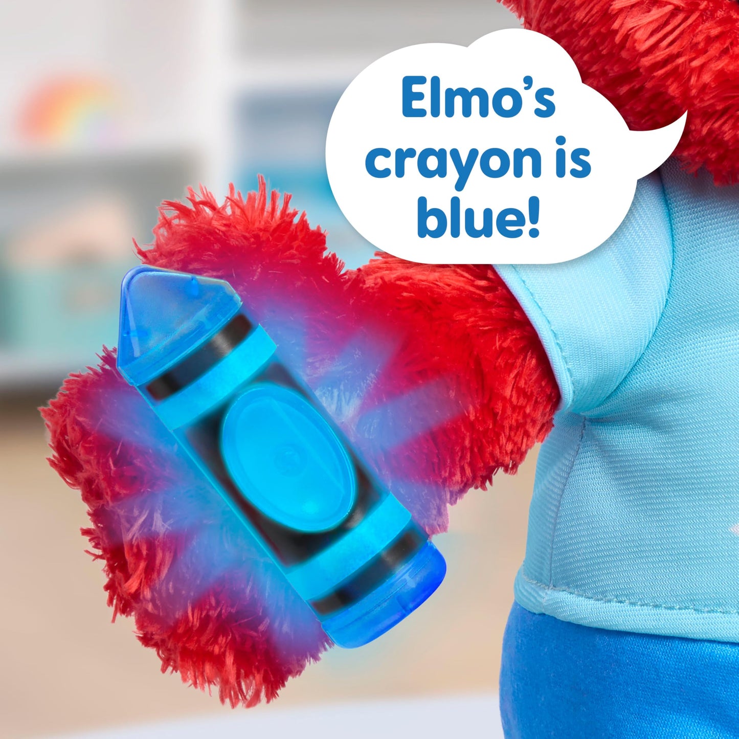 Sesame Street Learning Elmo Plush, Officially Licensed Kids Toys for Ages 18 Month, Gifts and Presents