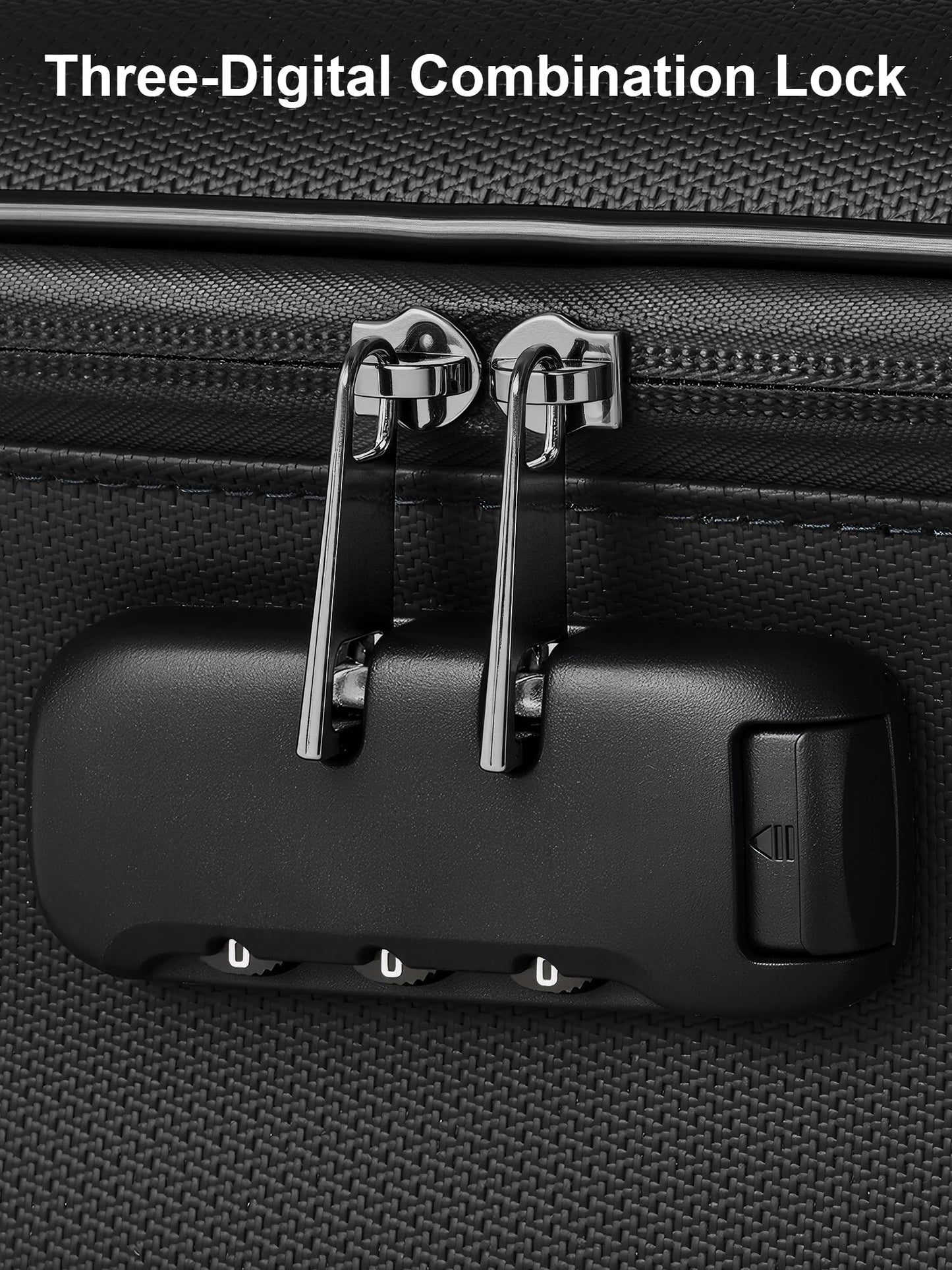 SMARTAKE Fireproof Document Box with Lock, Hard Case Waterproof Safe Box File Organizer, for Important Documents Papers Passports Certificates Laptop Money Safe Storage, Black (15x11.5x5.5 Inch)