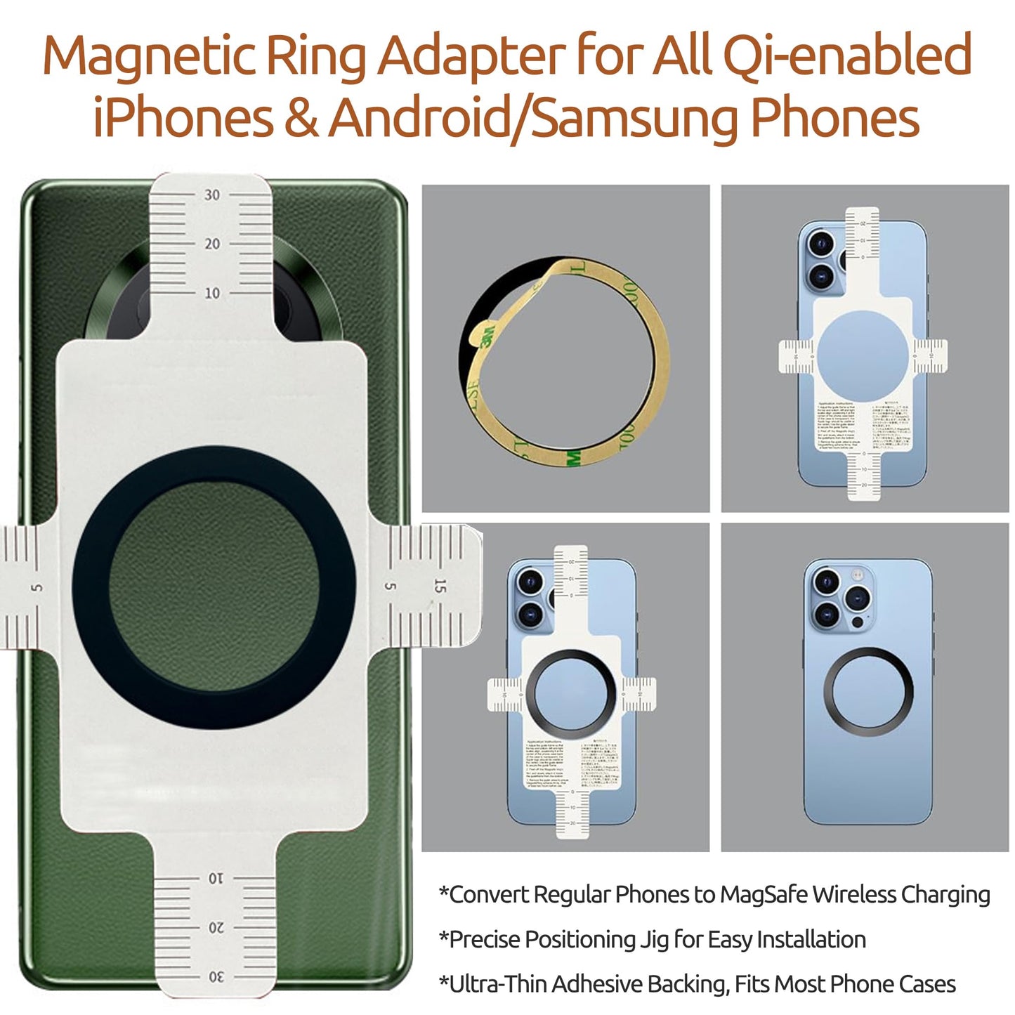 15W Magnetic Wireless Charging Mouse Pad with Ergonomic Tilt Phone Stand