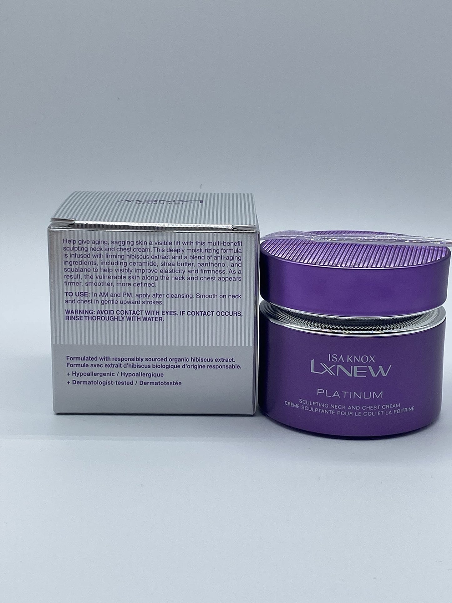 AVON Isa Knox Lxnew Platinum Sculpting Neck and Chest Cream 1.7 fl. oz.
