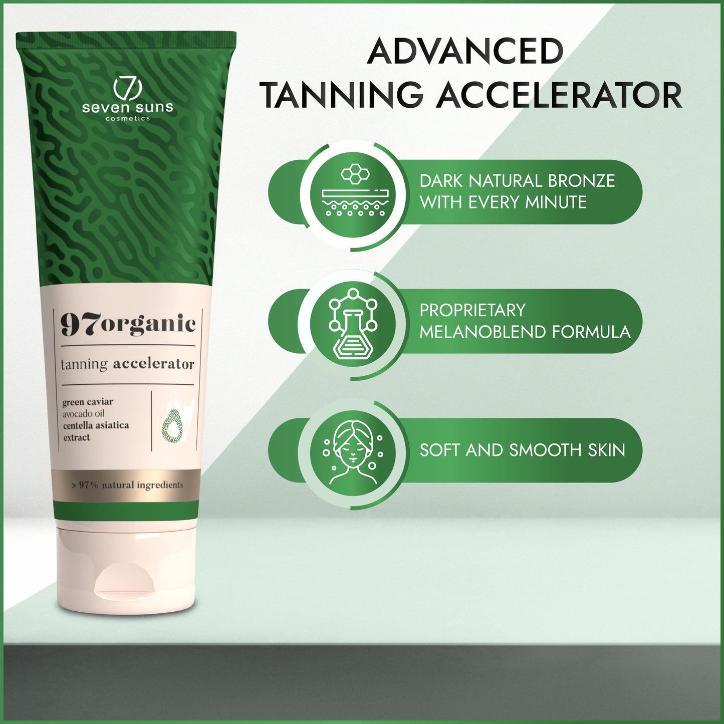 7 Suns Cosmetics Tanning Accelerator - 97organic Accelerator 150x