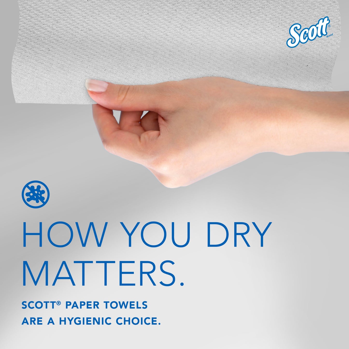 Scott® Essential 100% Recycled Hard Roll Paper Towels, Bulk (58423), Hardwound, Absorbency Pockets™, White, Fits Scott Essential Purple Core Dispensers (6 Rolls at 700' Each, 4,200'/Case)