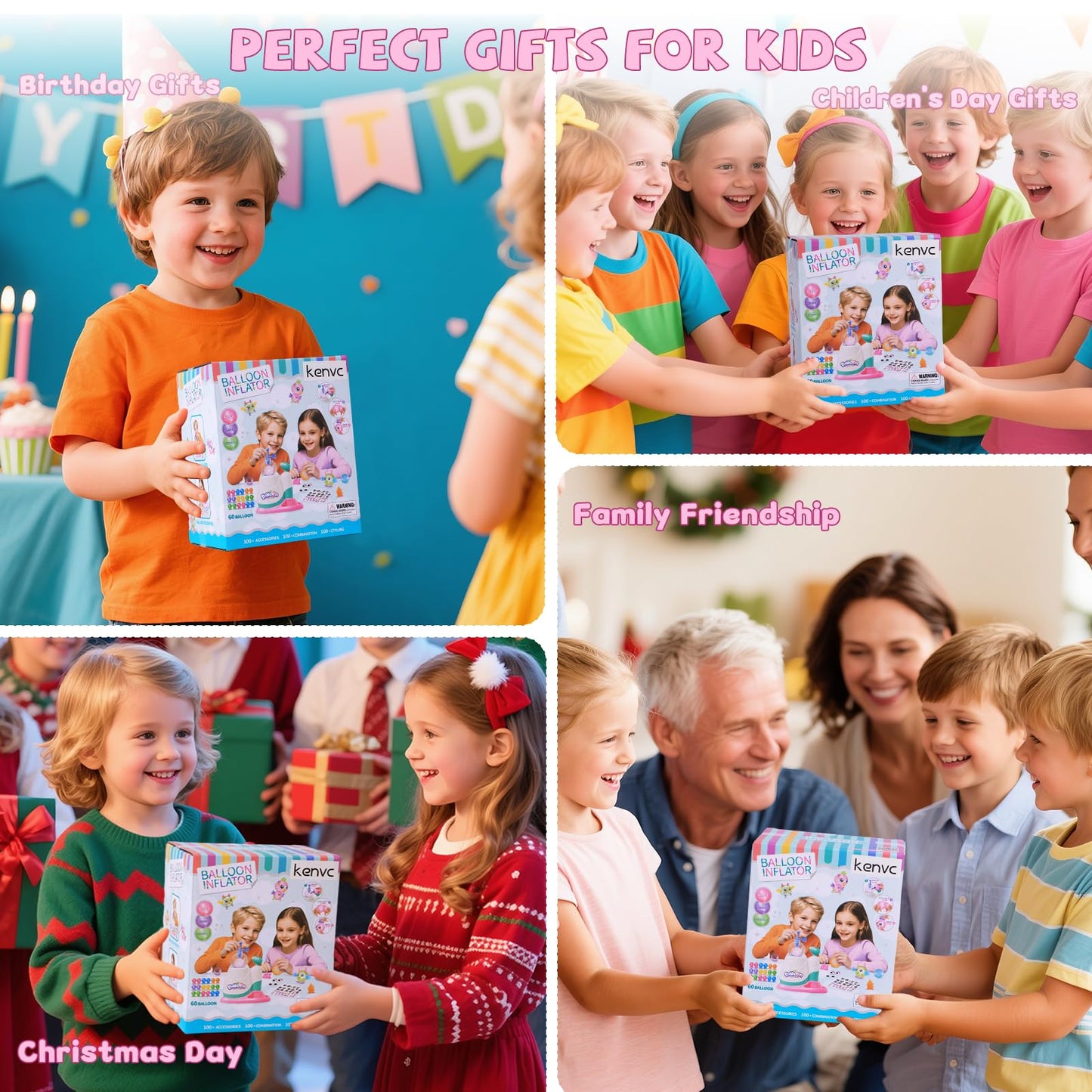 Kenvc - Animal Balloon Kit, DIY Craft Kits for Kids, Make Your Own Magic Globe, Arts and Crafts for 3 4 5 6 7 8 9 10 11 12 Years Old Boys Girls Creative Activities