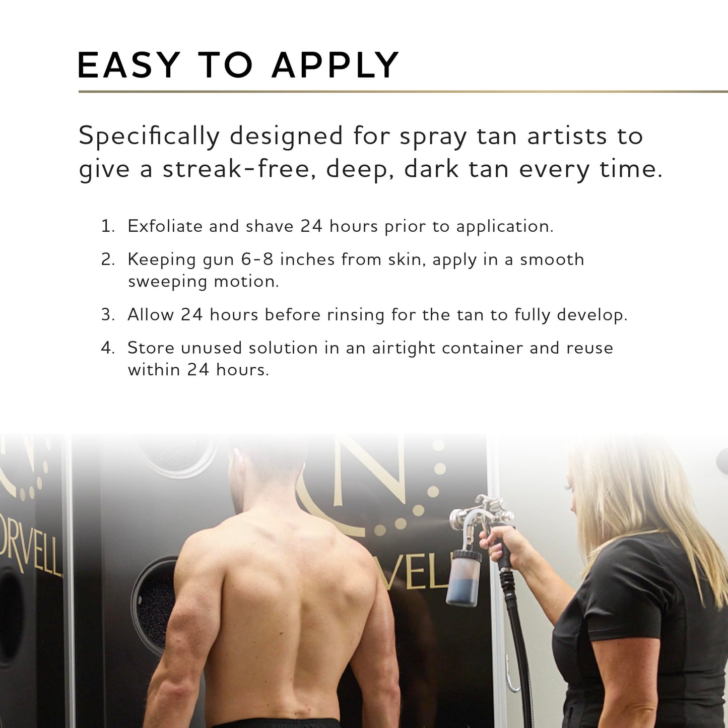 Norvell Premium Professional Sunless Tanning Spray Tan Solution - Competition Tan, 8 fl.oz.